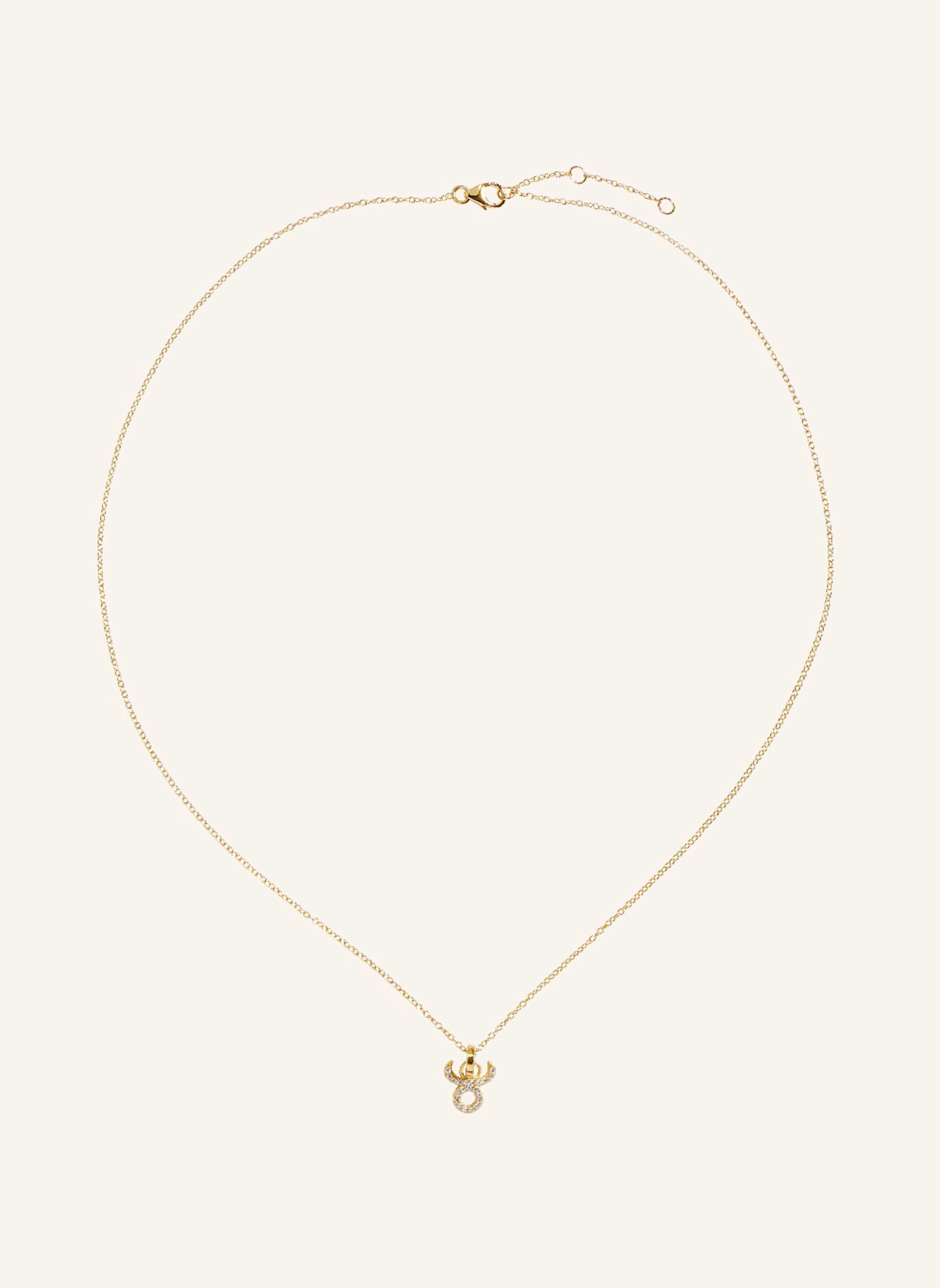 OHH LUILU Halskette STIER by GLAMBOU: GOLD