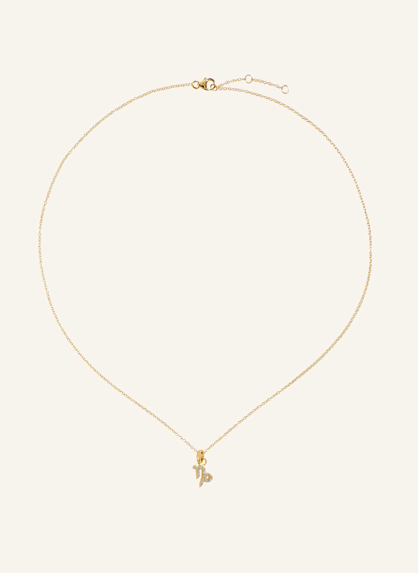 OHH LUILU Halskette STEINBOCK by GLAMBOU: GOLD