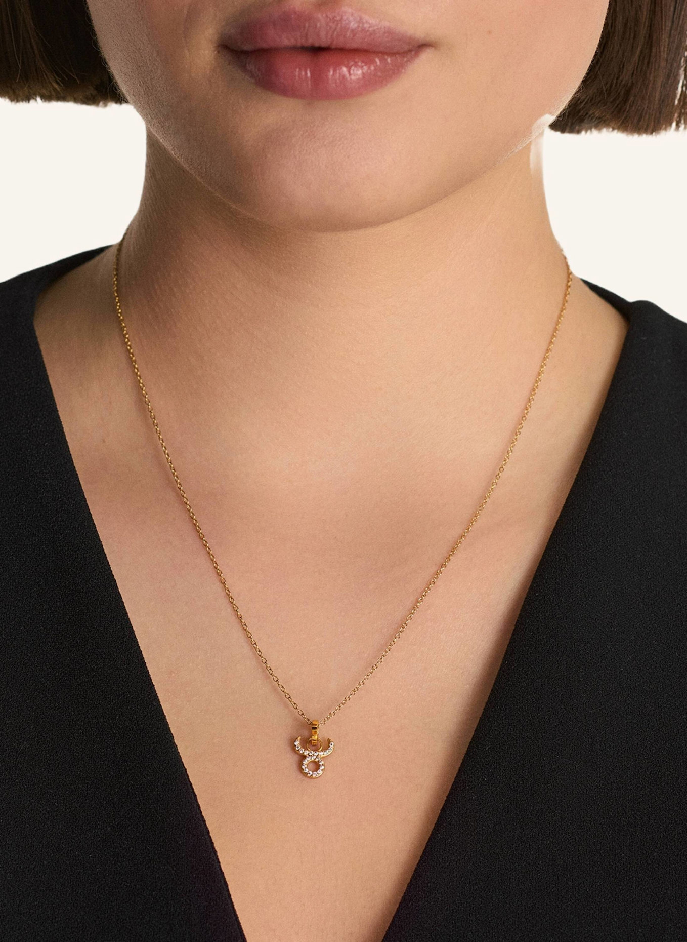 OHH LUILU Halskette STIER by GLAMBOU: GOLD