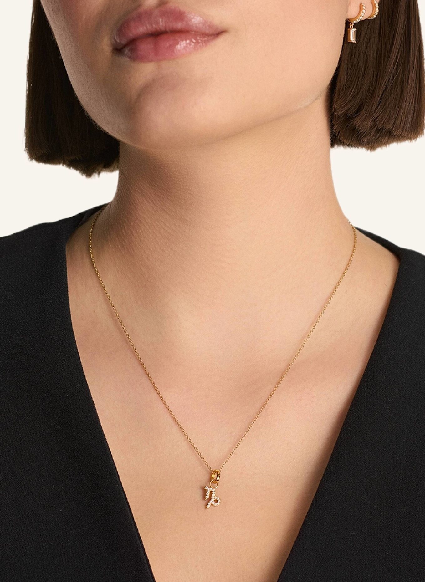 OHH LUILU Halskette STEINBOCK by GLAMBOU: GOLD