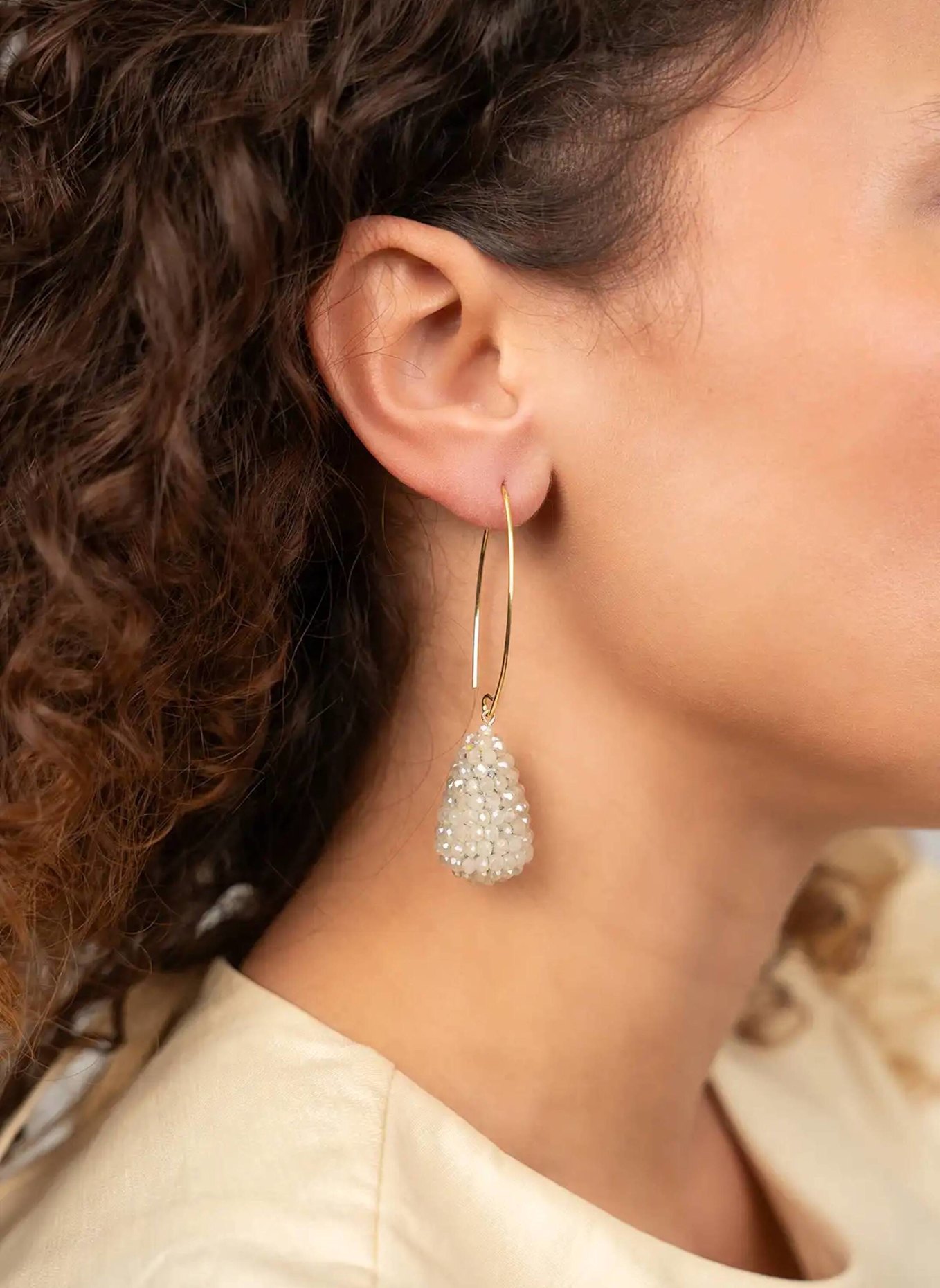 LOTT.gioielli Ohrhänger AMY CONE S NUDE by GLAMBOU: GOLD