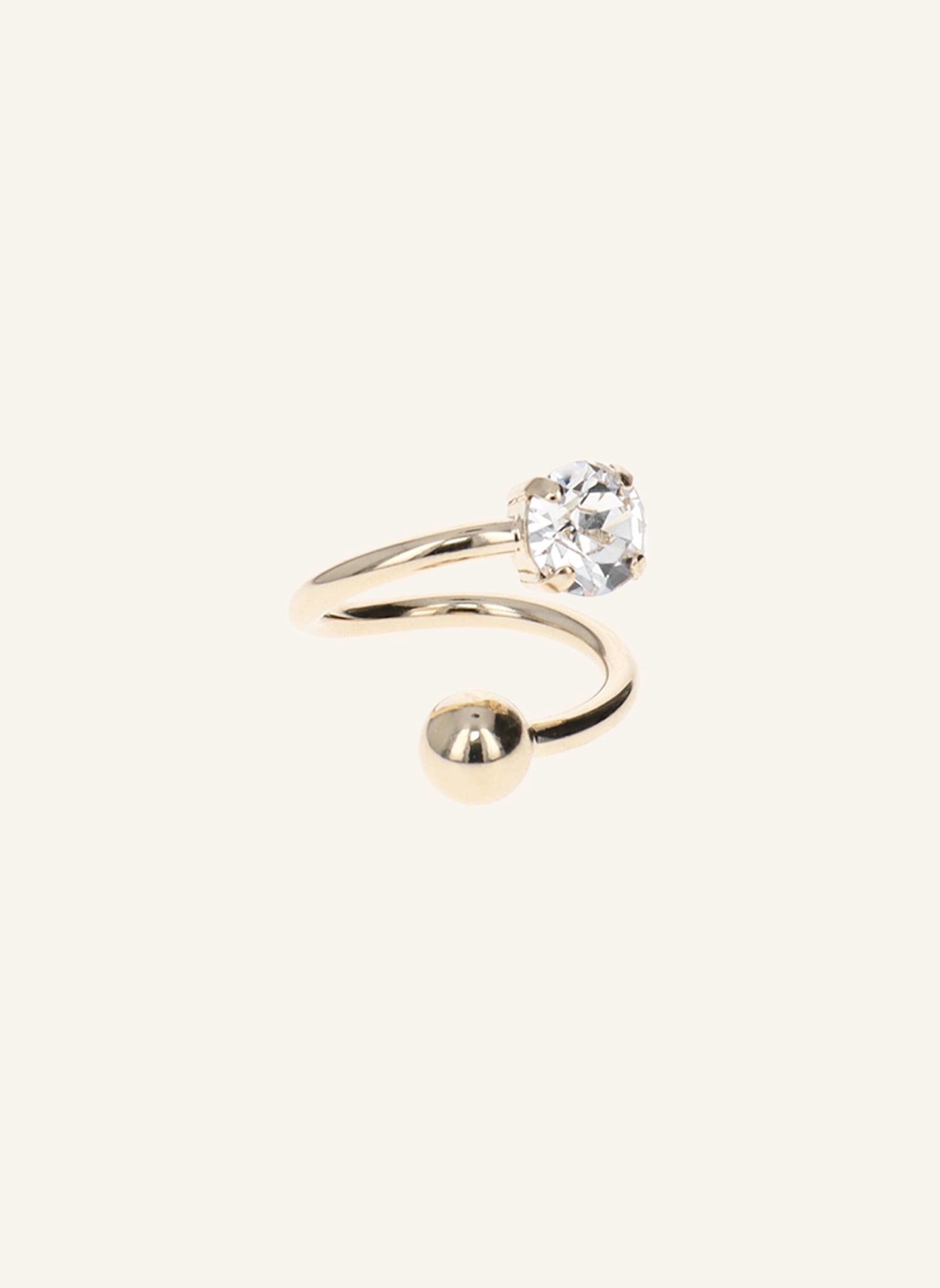 Justine Clenquet Ring MAISIE by GLAMBOU: GOLD