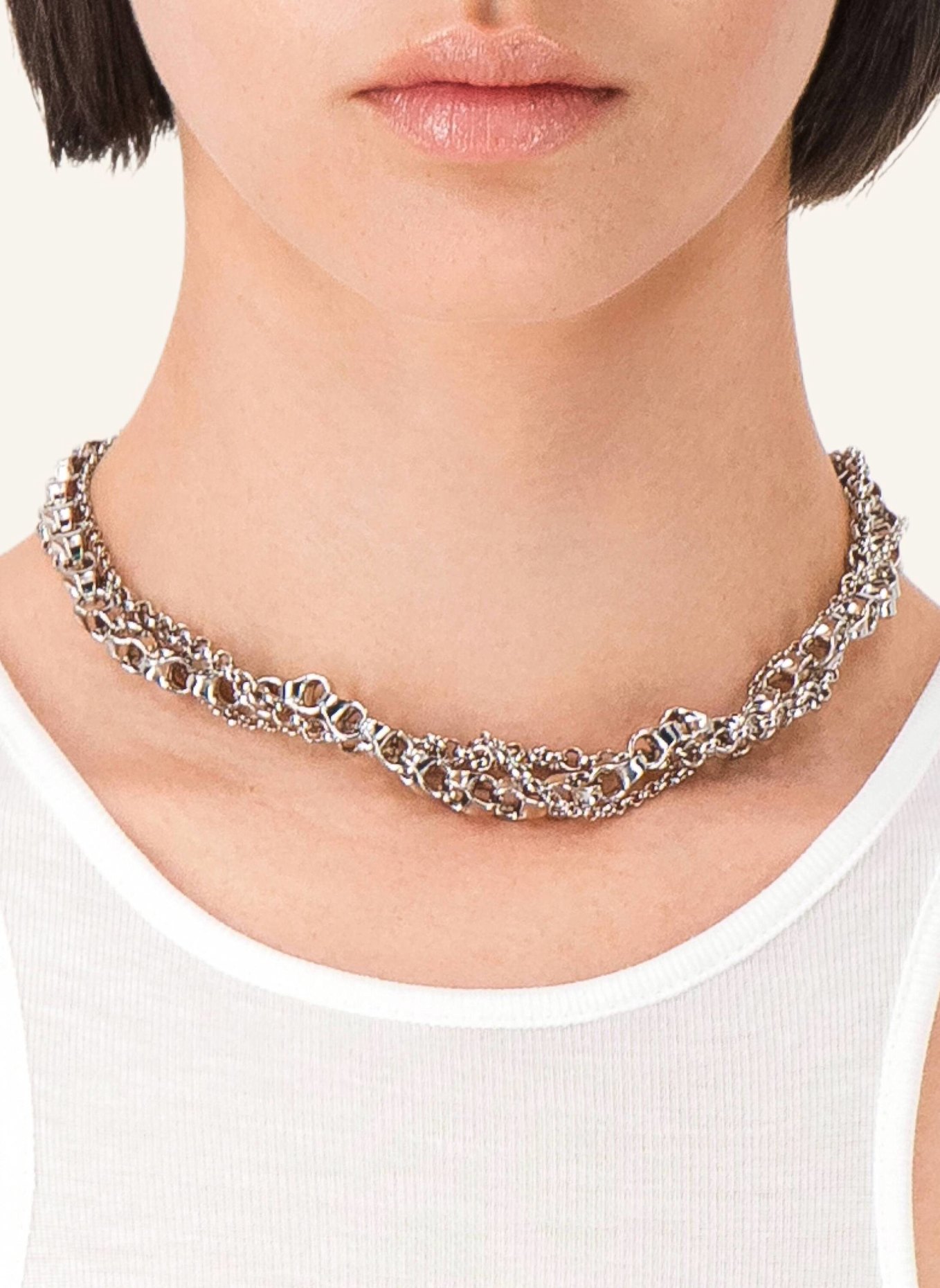 Justine Clenquet Halskette SHAY by GLAMBOU: SILBER