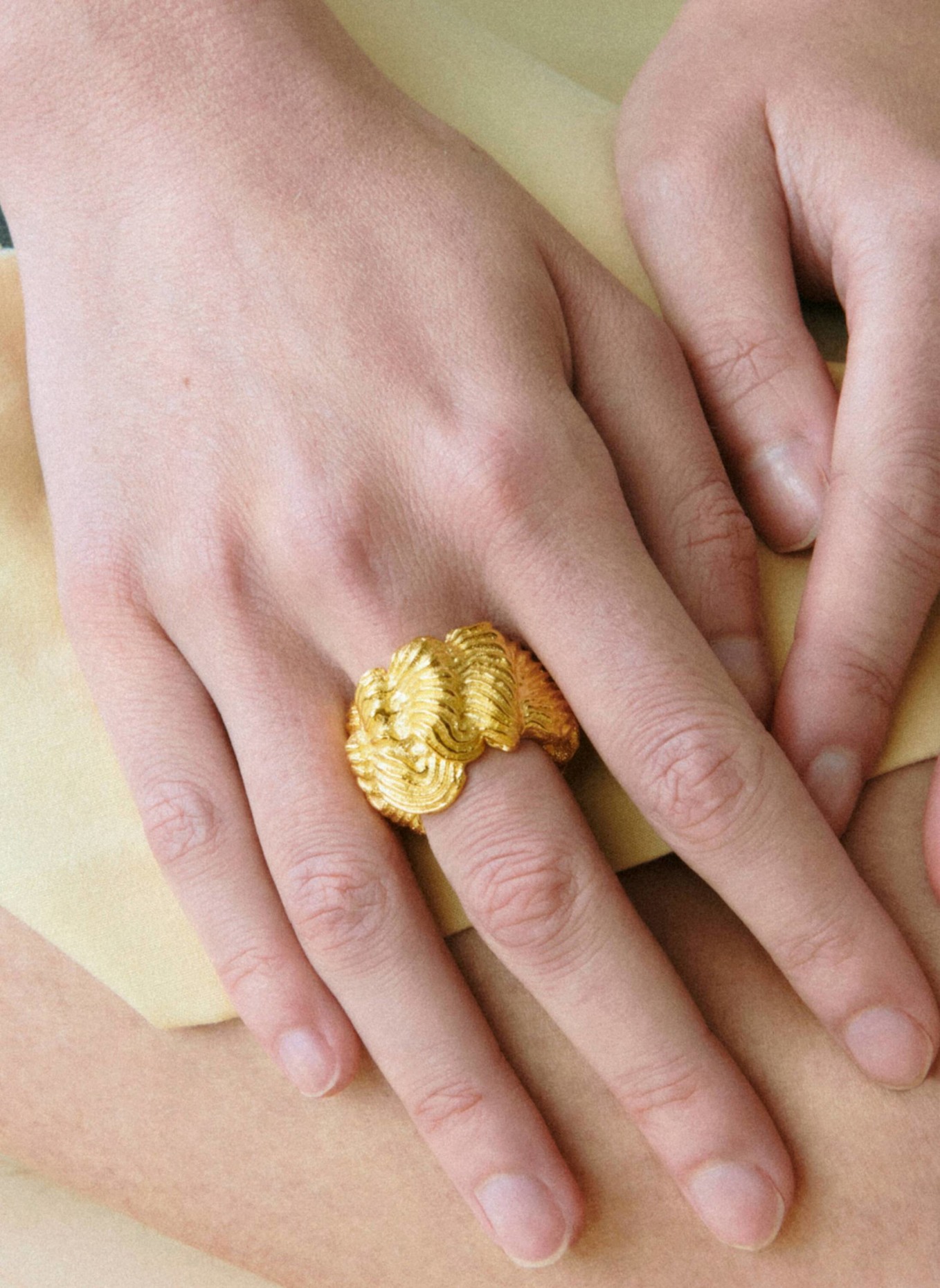 Completedworks Ring BUTTERCREAM (OR, THE ICING ON THE CAKE) by GLAMBOU: GOLD