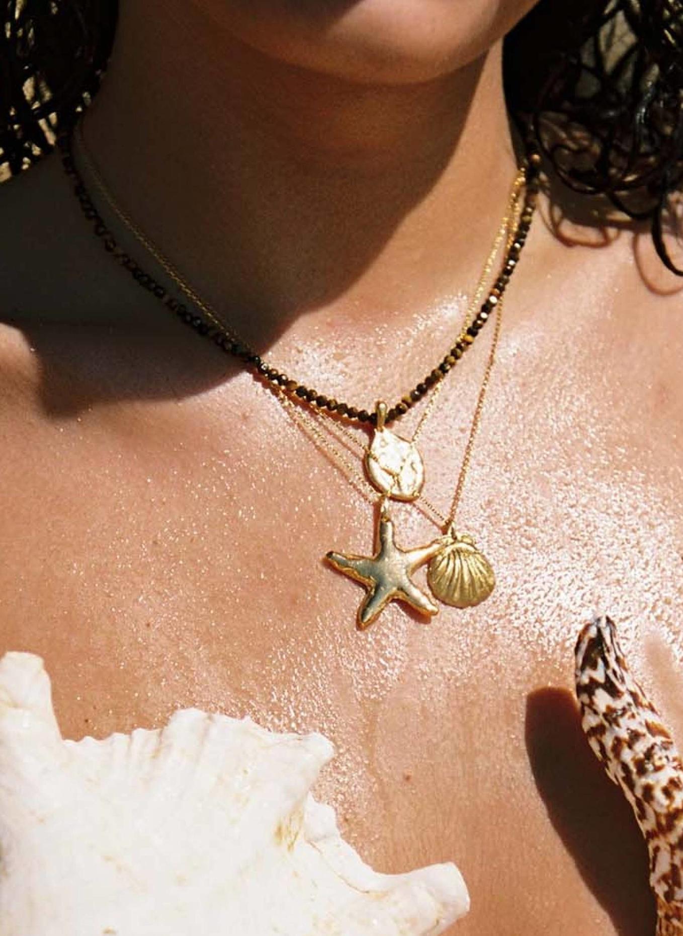 Alhaja Anhänger ASTERINA by GLAMBOU: GOLD