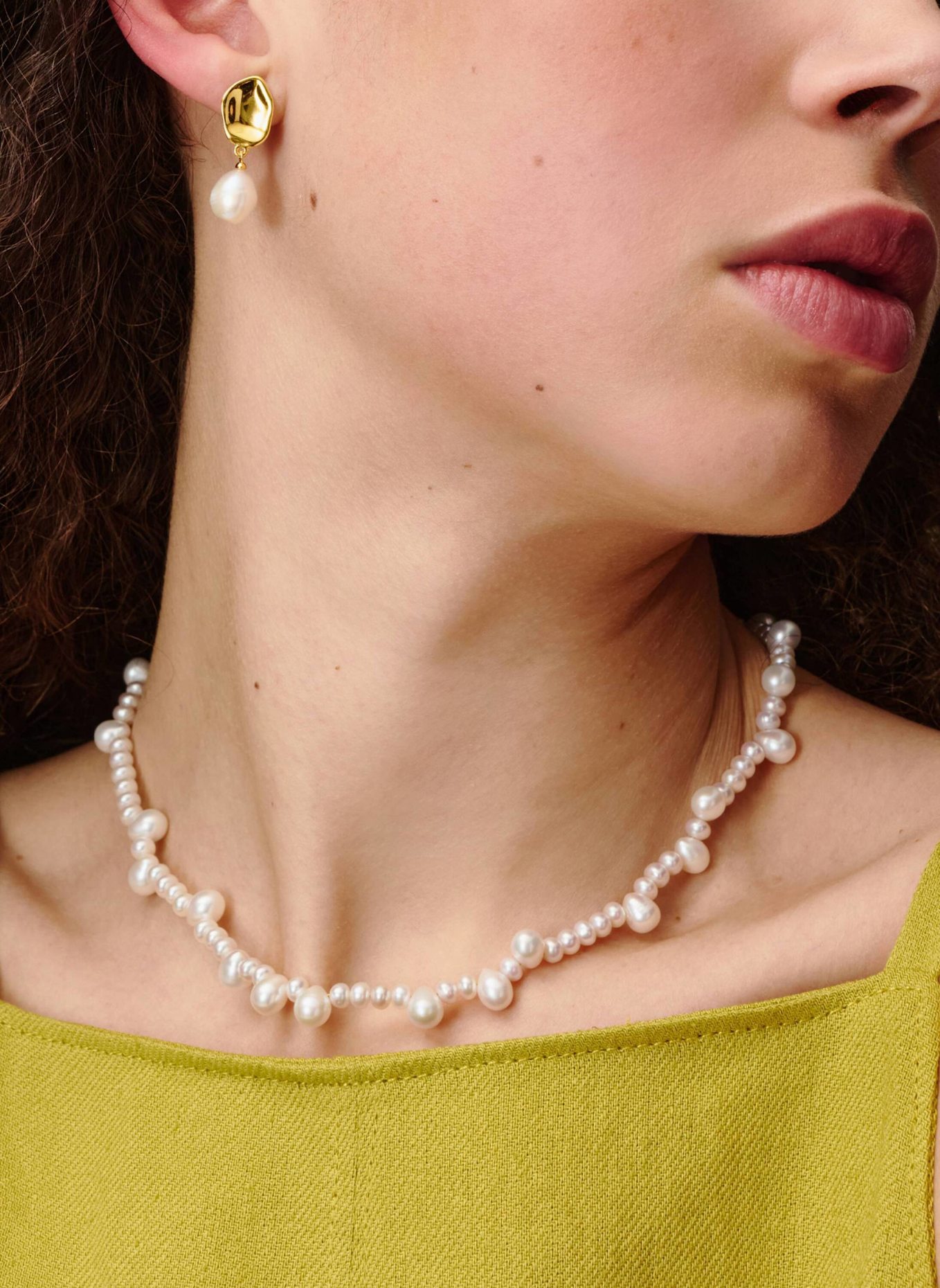 Pompidou Halskette JANINE by GLAMBOU: GOLD