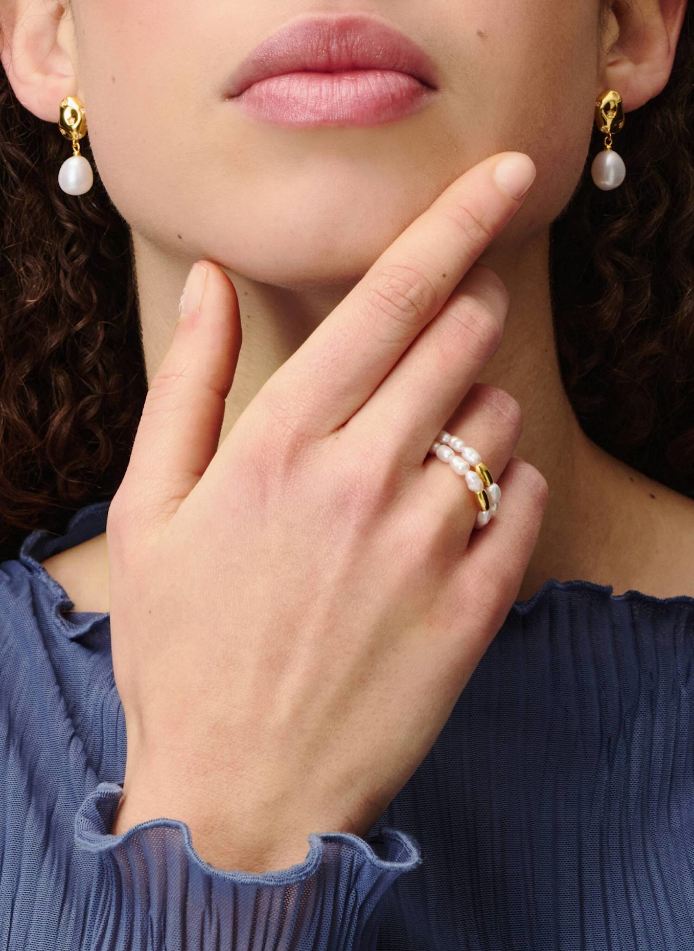 Pompidou Ring JUDITH by GLAMBOU: GOLD