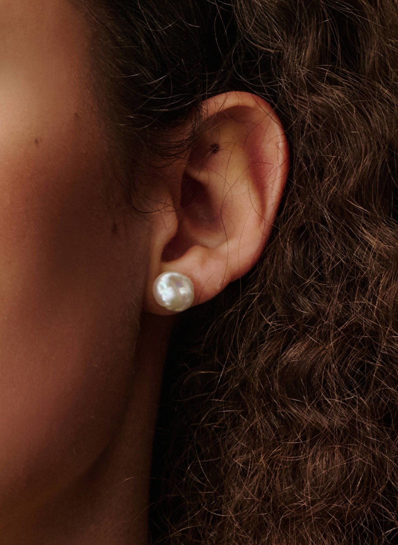 Pompidou Ohrstecker NANELLE STUDS by GLAMBOU: GOLD