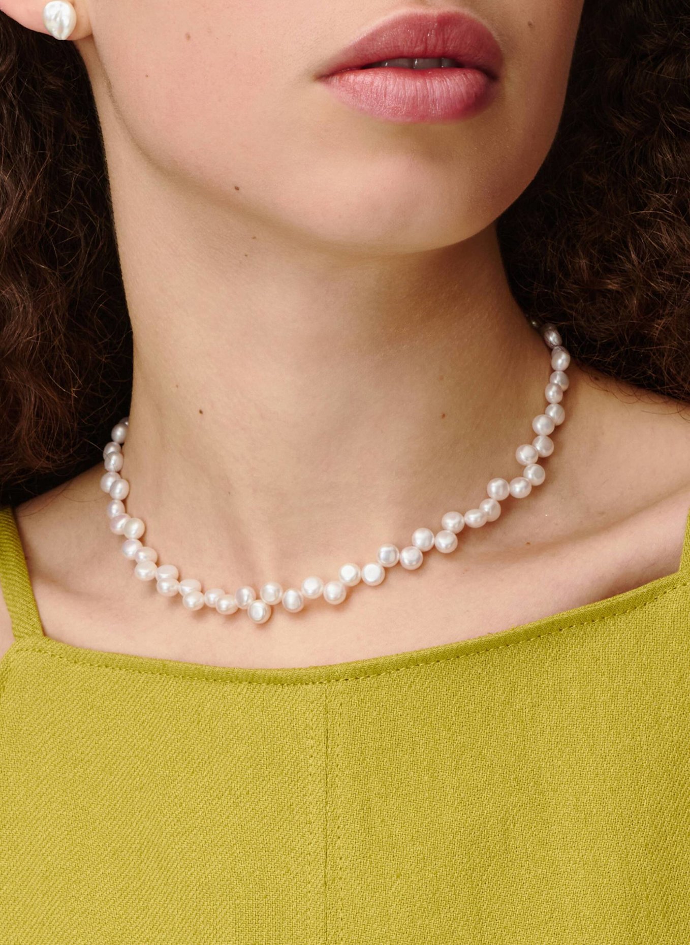 Pompidou Halskette LOUISA by GLAMBOU: GOLD