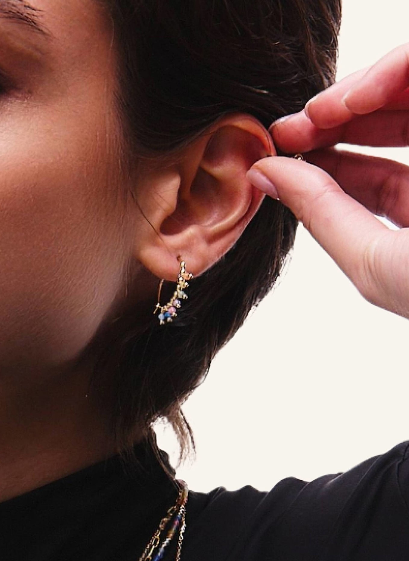 ALISIA Ohrhänger MIRAGE by GLAMBOU: GOLD