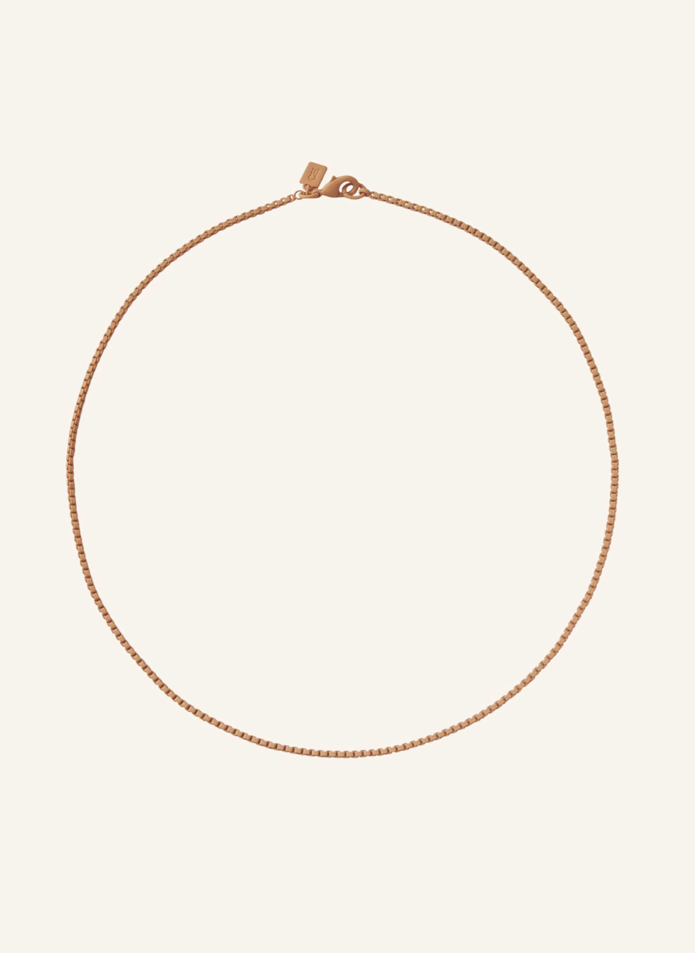 CRYSTAL HAZE Halskette PLASTALINA CHAIN by GLAMBOU: BEIGE