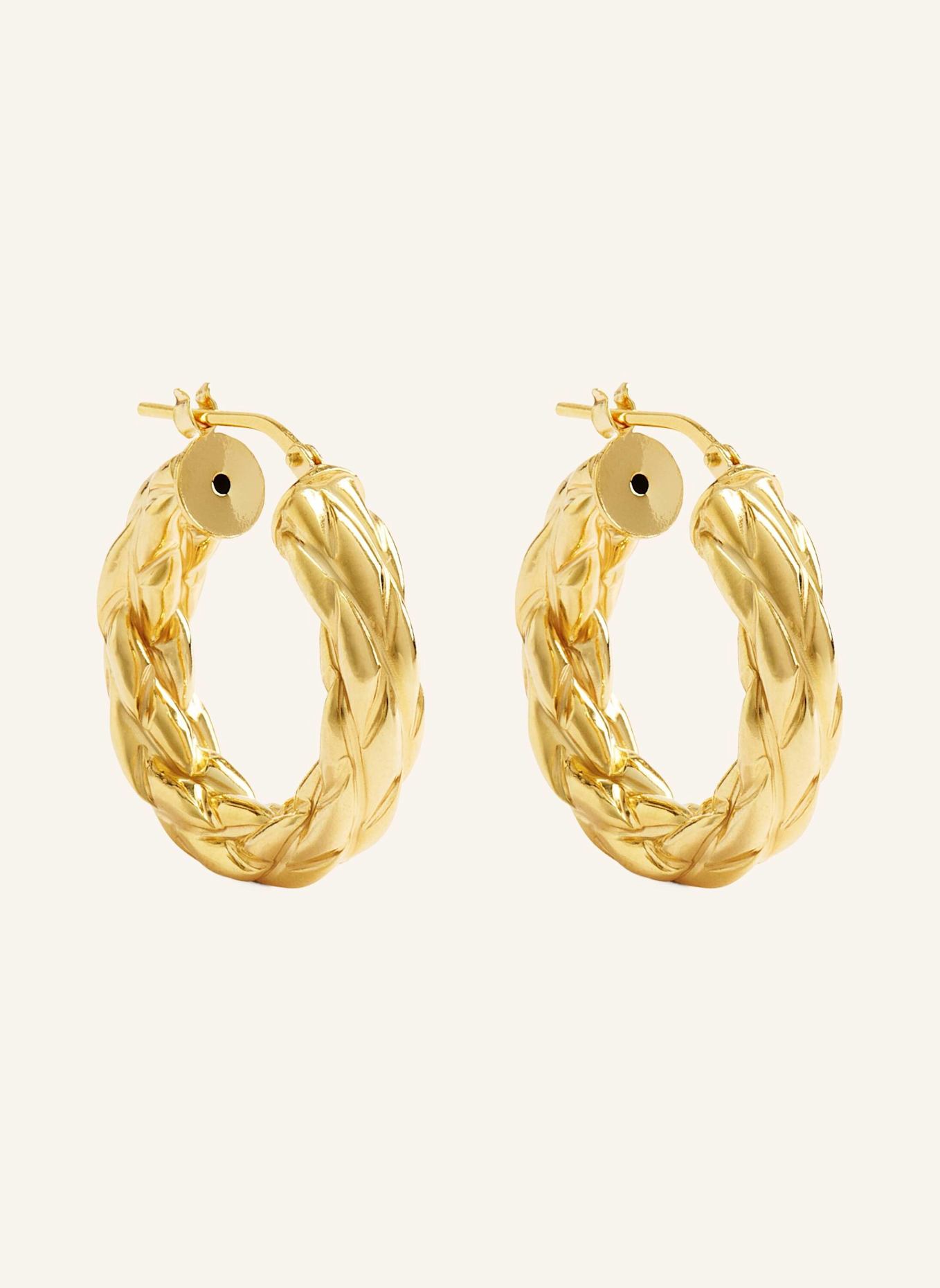 Pompidou Ohrringe AURELIA by GLAMBOU: GOLD