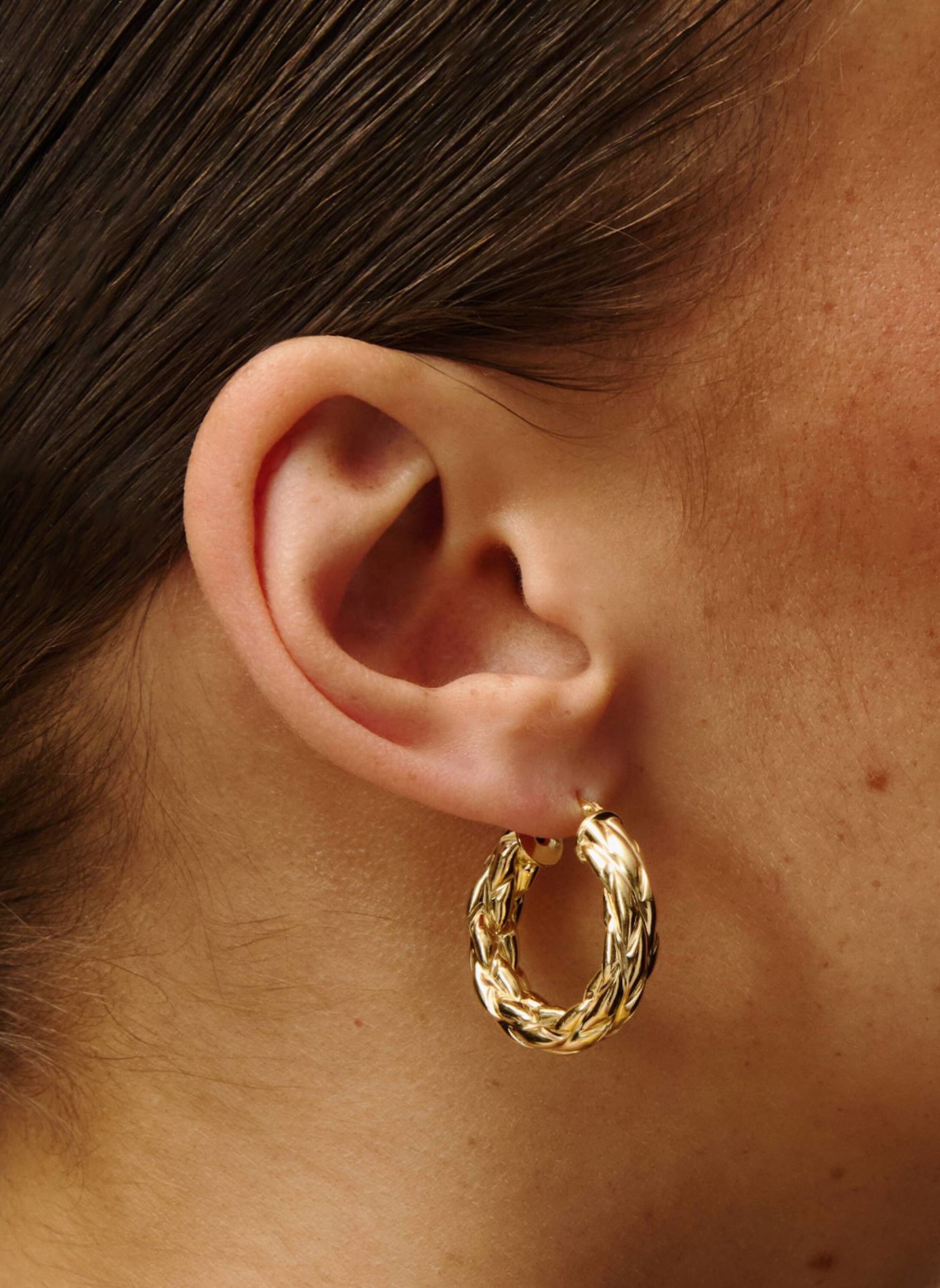 Pompidou Ohrringe AURELIA by GLAMBOU: GOLD