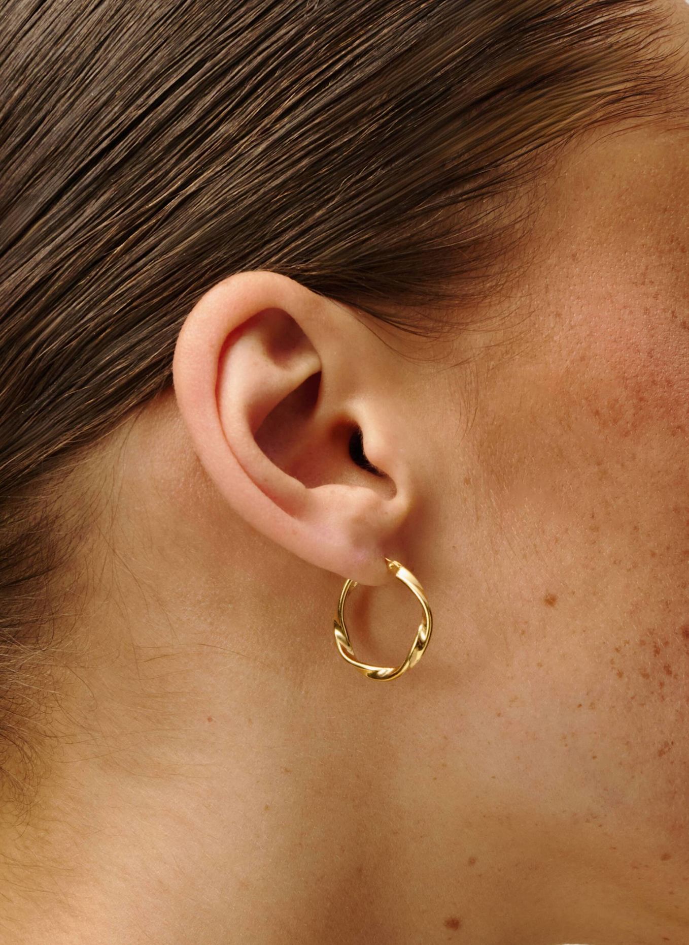 Pompidou Ohrringe PRIYA by GLAMBOU: GOLD