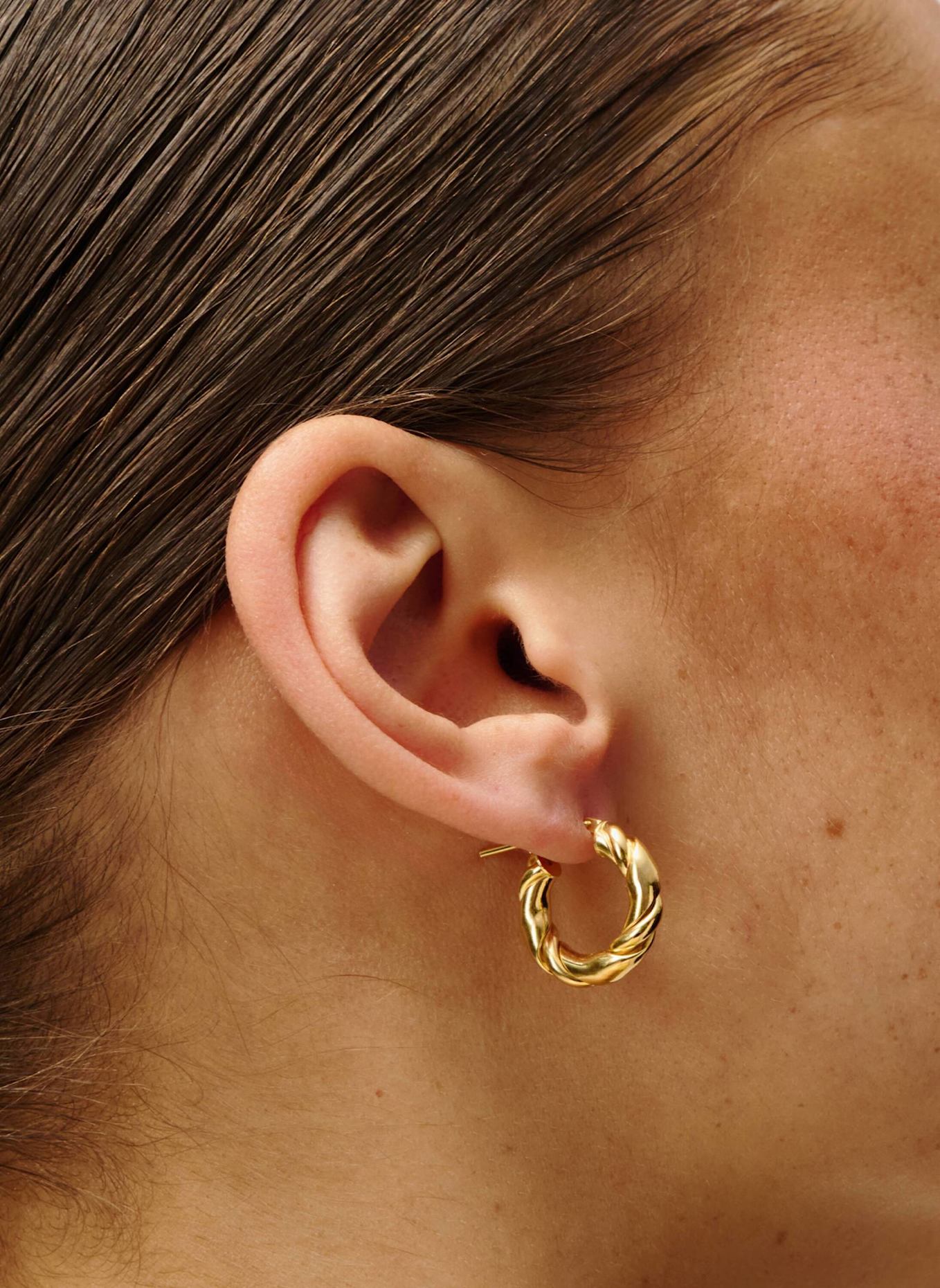 Pompidou Ohrringe MARCIA by GLAMBOU: GOLD