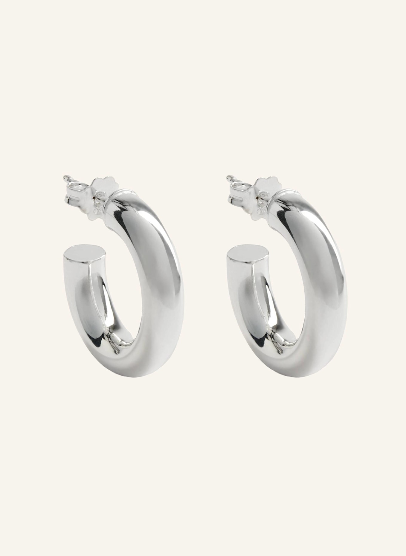 Pompidou Ohrringe OPHELIA SMALL by GLAMBOU: SILBER