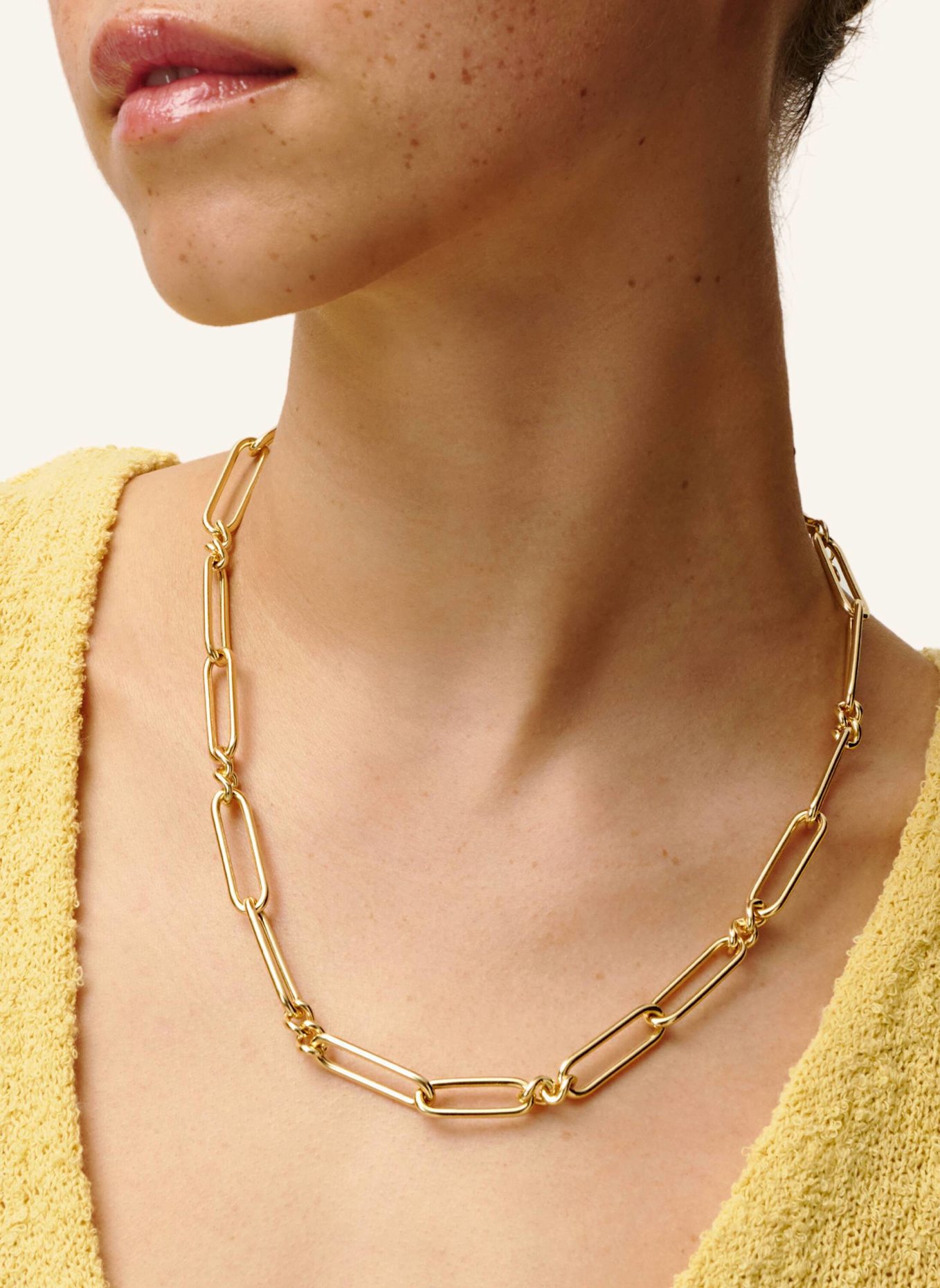 Pompidou Halsketten LAURENCE XL by GLAMBOU: GOLD