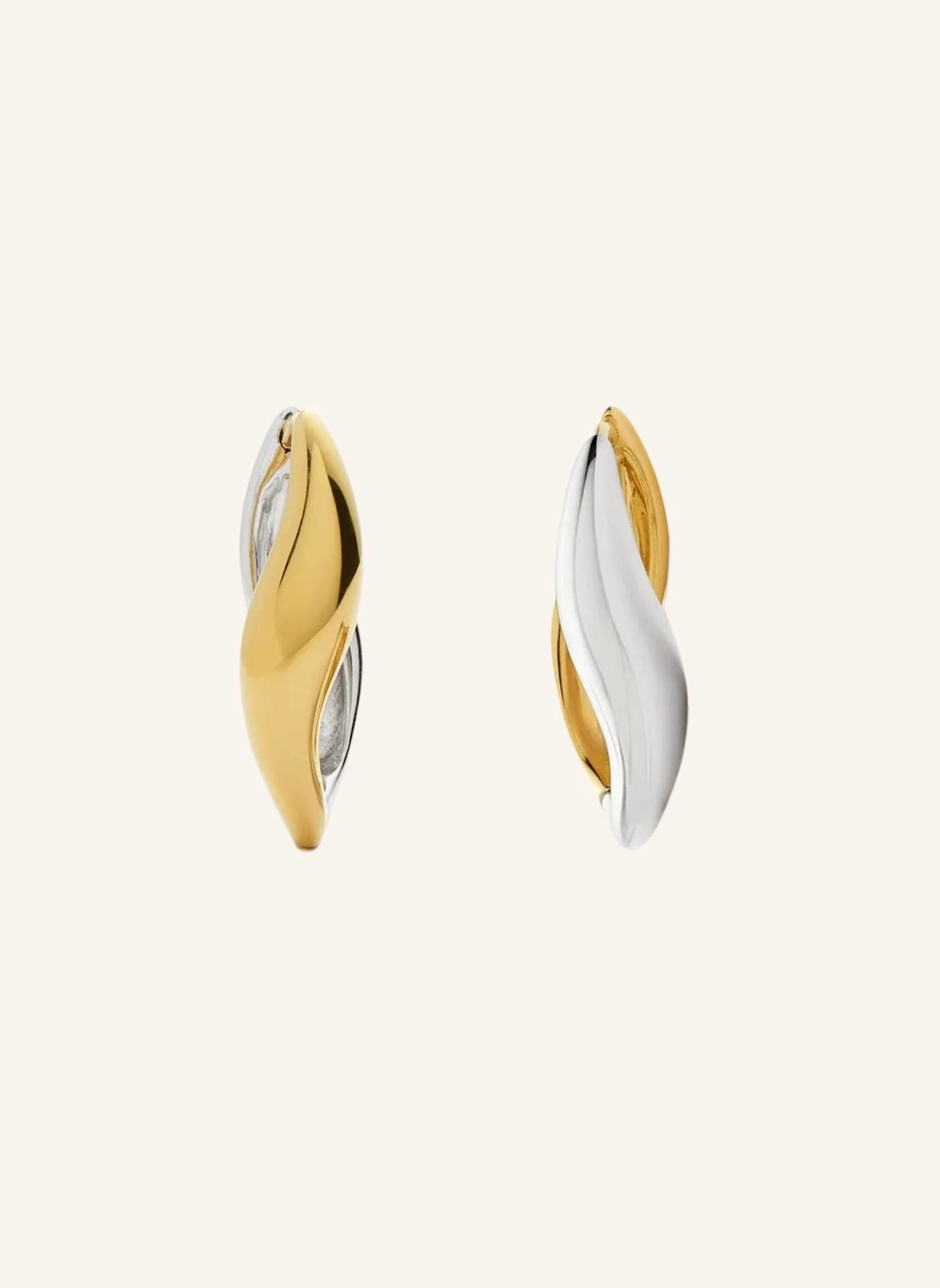 MISSOMA Ohrhänger SAVI SIGNATURE SMALL HOOPS by GLAMBOU: GOLD