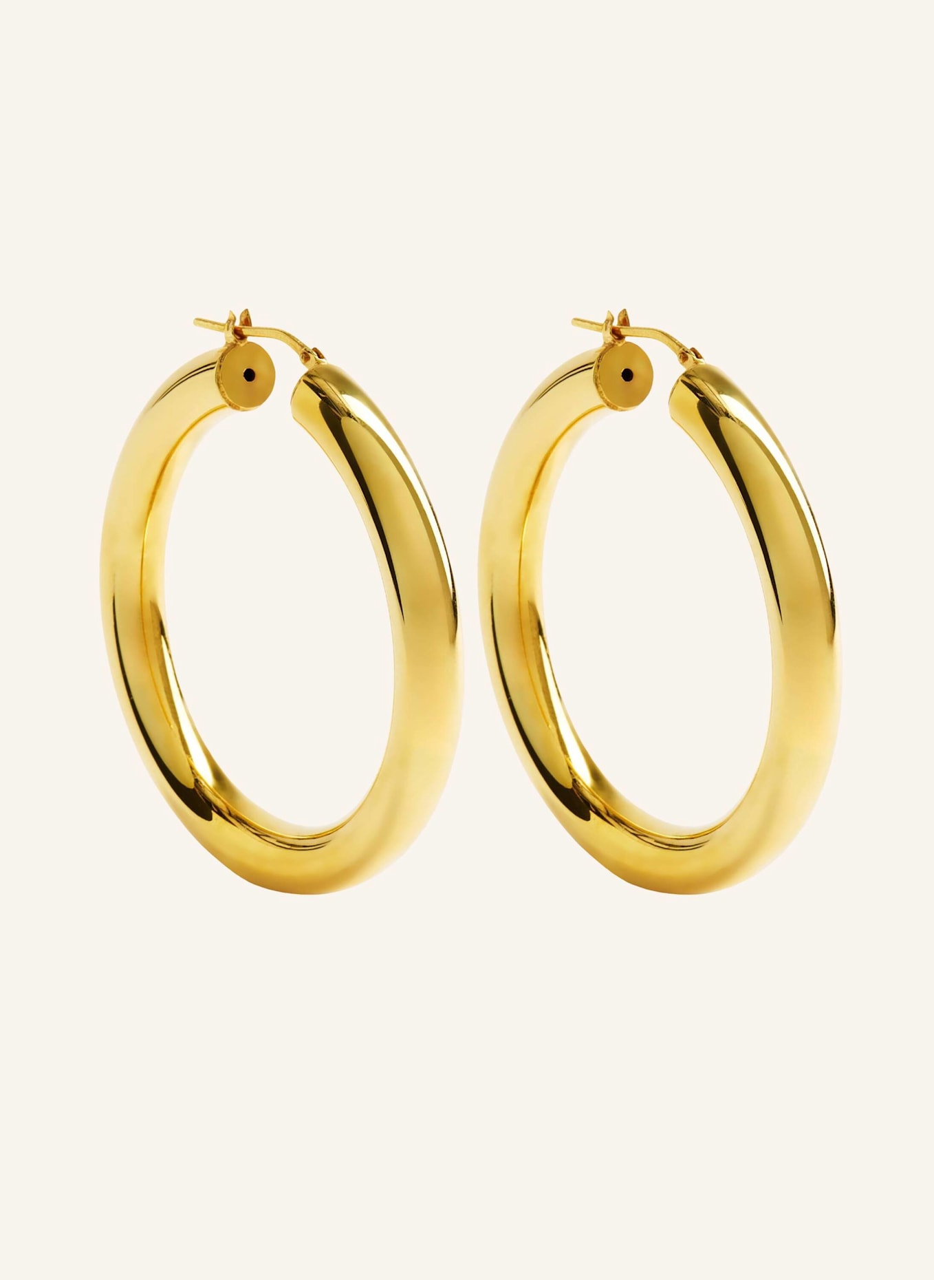 Pompidou Ohrringe BIGGIE by GLAMBOU: GOLD