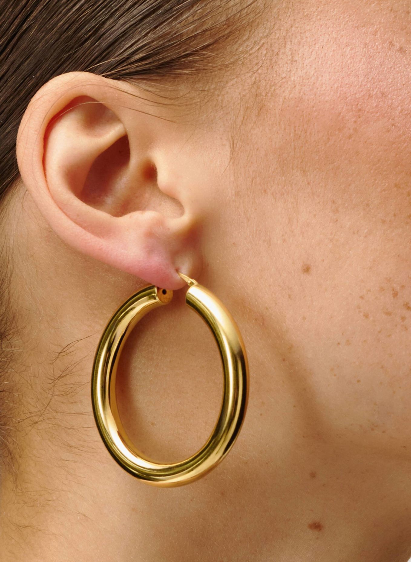 Pompidou Ohrringe BIGGIE by GLAMBOU: GOLD