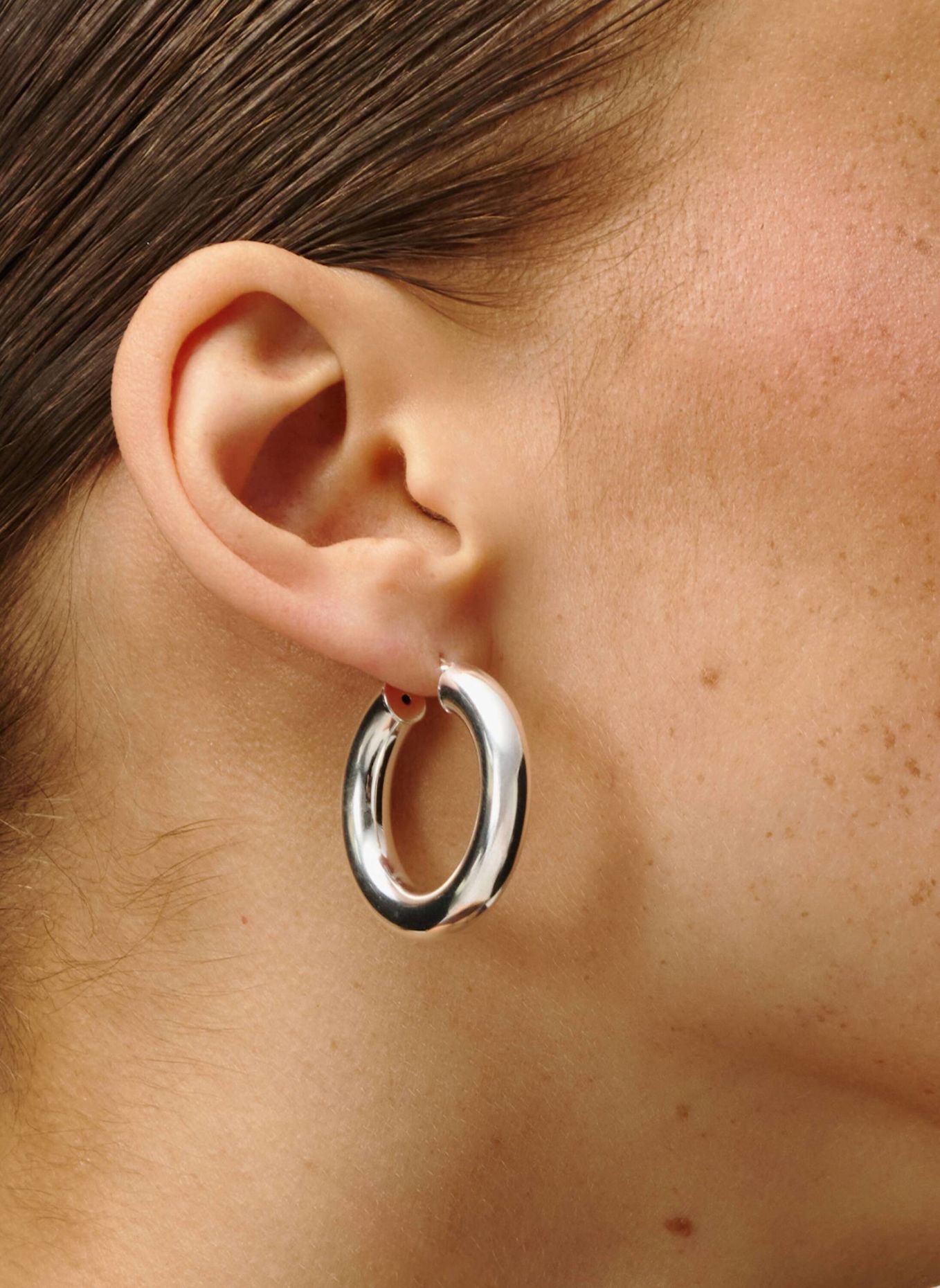 Pompidou Ohrringe MEDIUM by GLAMBOU: SILBER