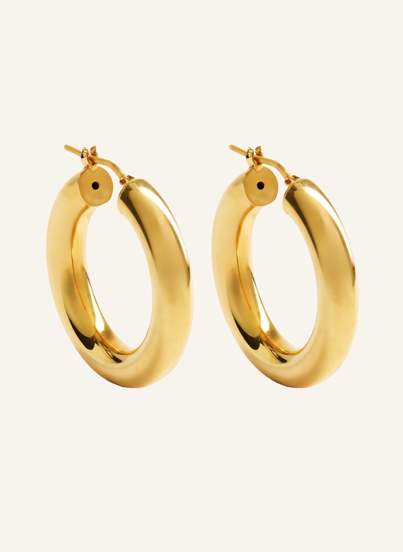 Pompidou Ohrringe MEDIUM by GLAMBOU: GOLD