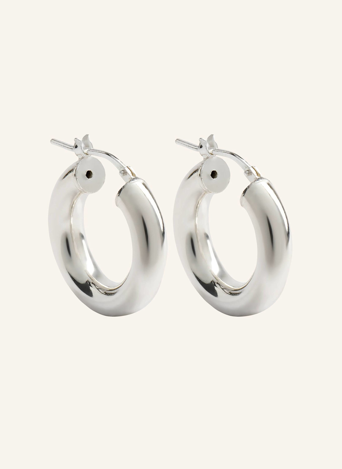 Pompidou Ohrringe SMALL by GLAMBOU: SILBER