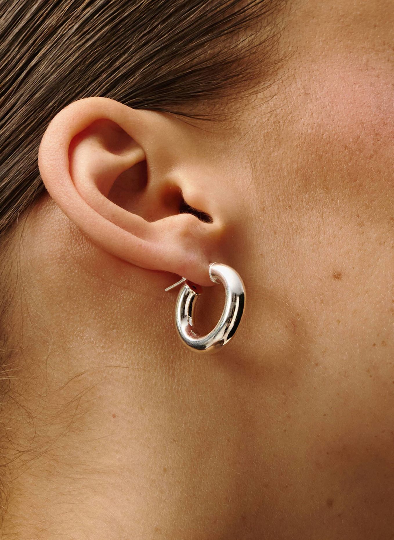 Pompidou Ohrringe SMALL by GLAMBOU: SILBER