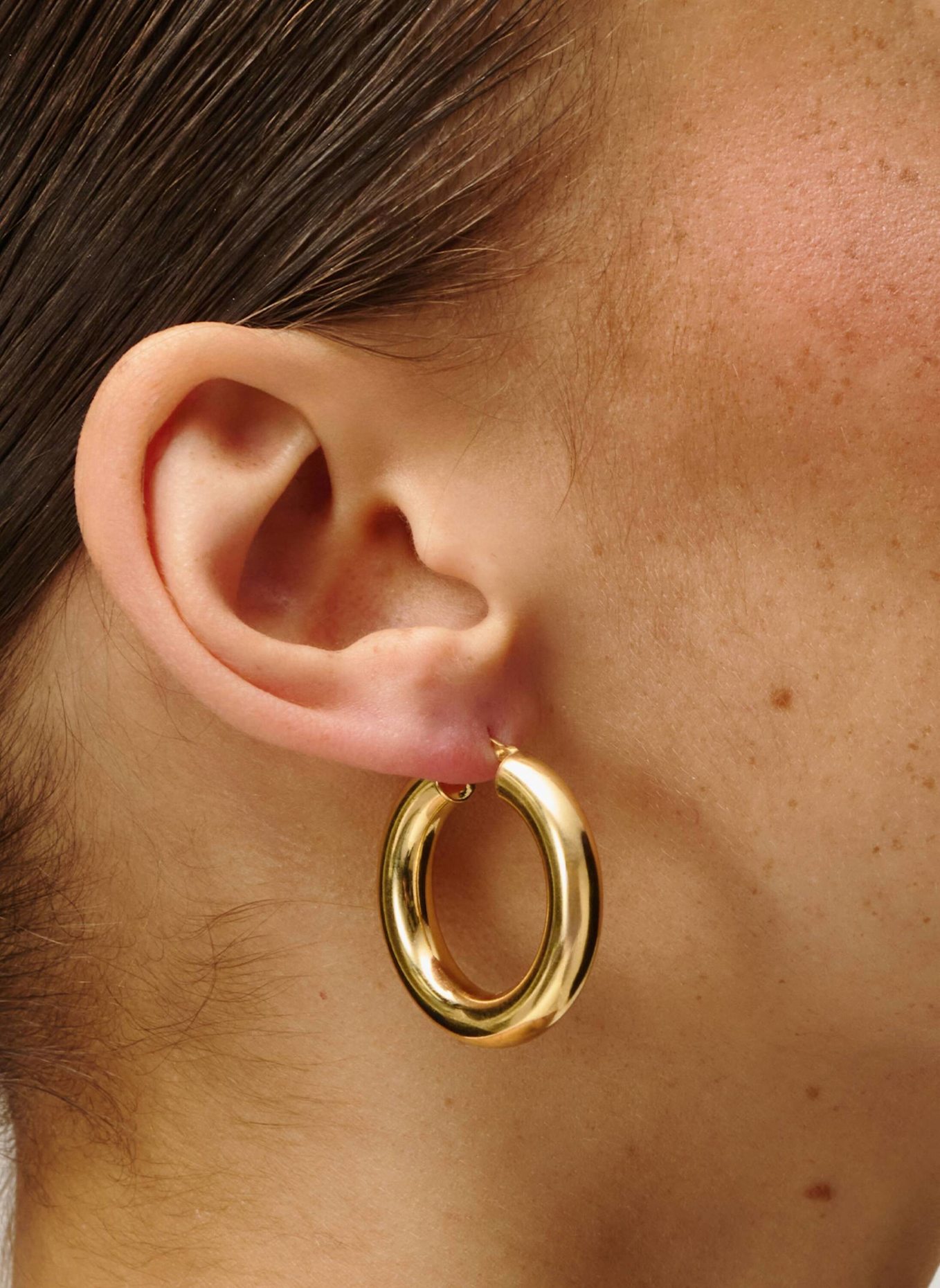 Pompidou Ohrringe MEDIUM by GLAMBOU: GOLD