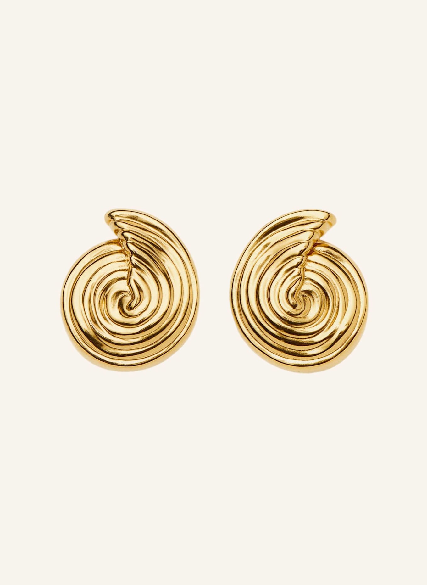 MISSOMA Ohrstecker SPIRAL SMALL STUD EARRINGS by GLAMBOU: GOLD