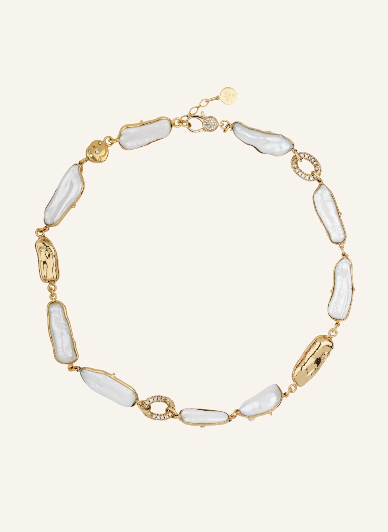 GAS BIJOUX Halsketten CAYO MOTHER OF PEARL  by GLAMBOU: GOLD