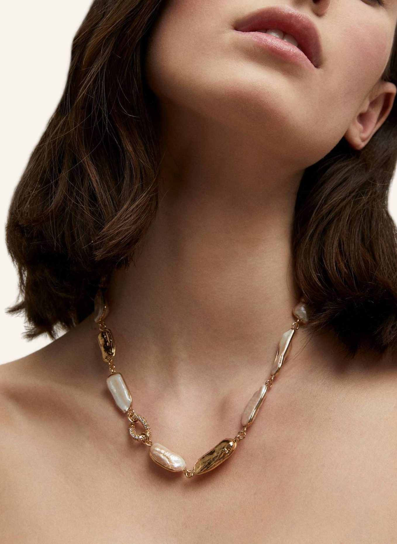 GAS BIJOUX Halsketten CAYO MOTHER OF PEARL  by GLAMBOU: GOLD