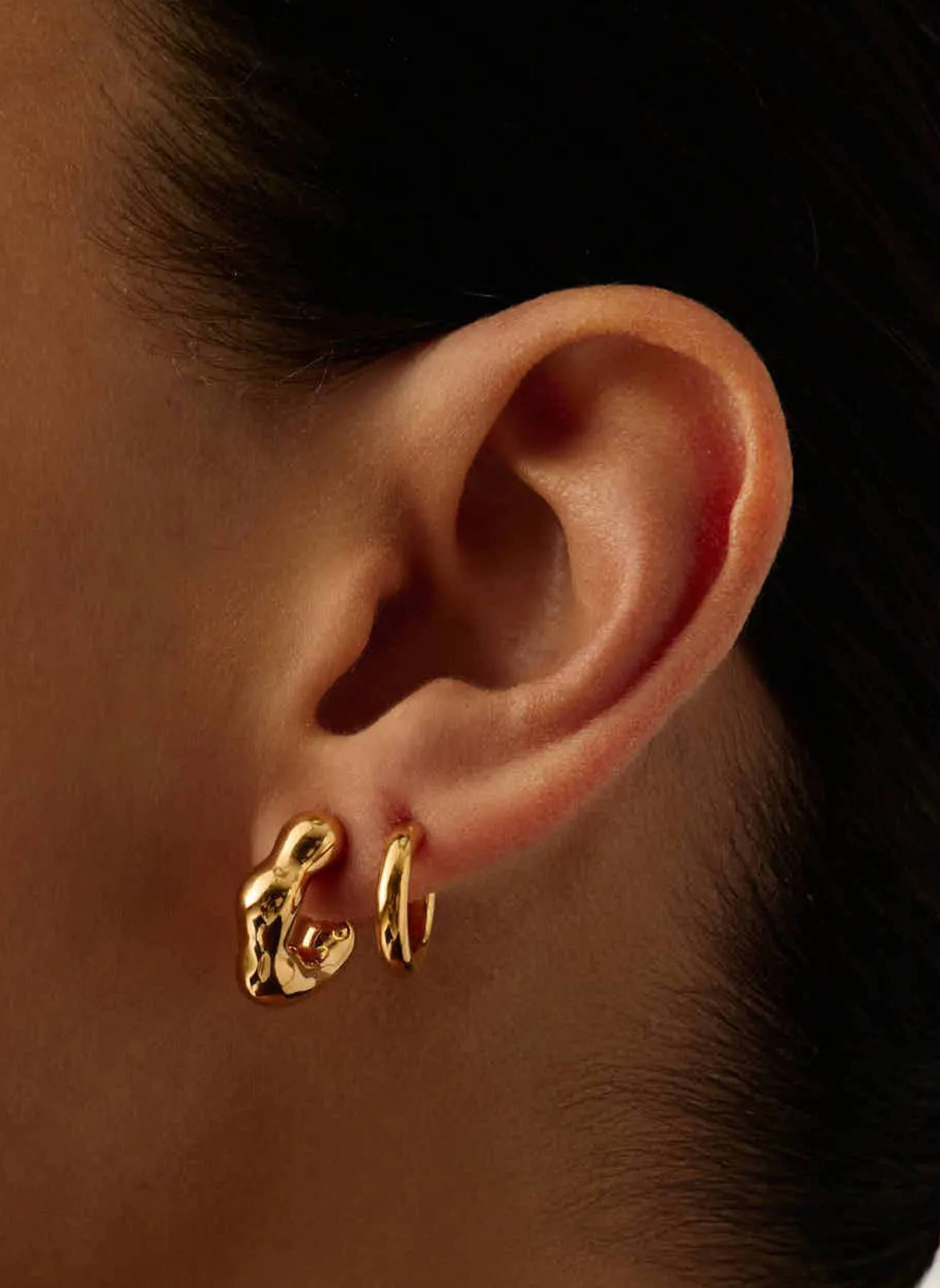 MISSOMA Kreolen ENY LEE PARKER MINI HOOPS by GLAMBOU: GOLD