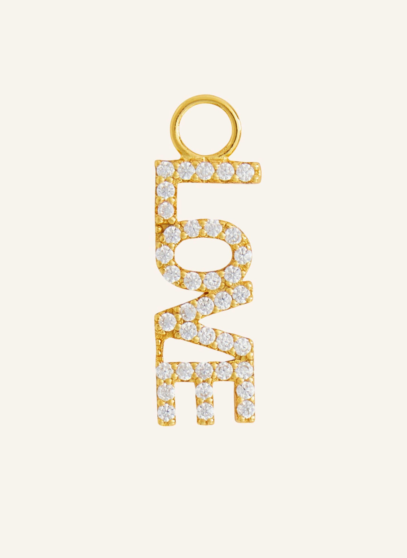 OHH LUILU Anhänger ALL YOU NEED by GLAMBOU: GOLD