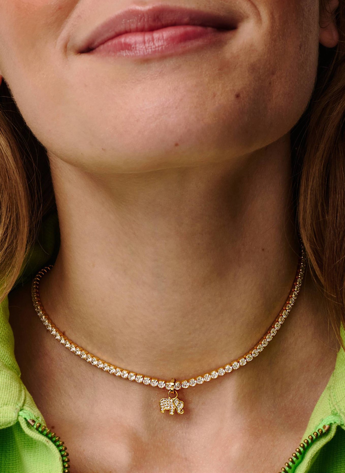 OHH LUILU Anhänger THE LUCKY ELEPHANT by GLAMBOU: GOLD