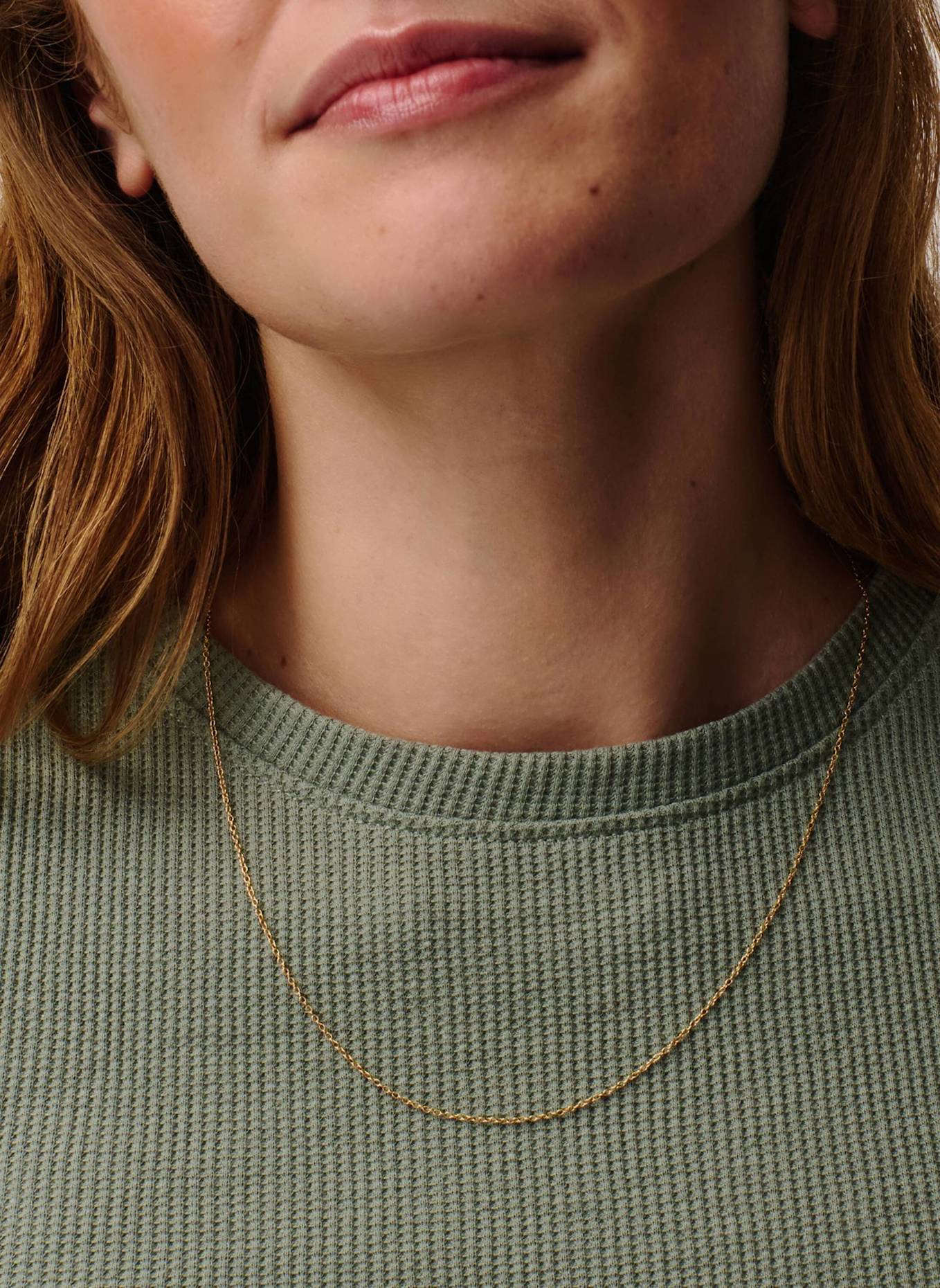 OHH LUILU Ketten CABLE CHAIN by GLAMBOU: GOLD