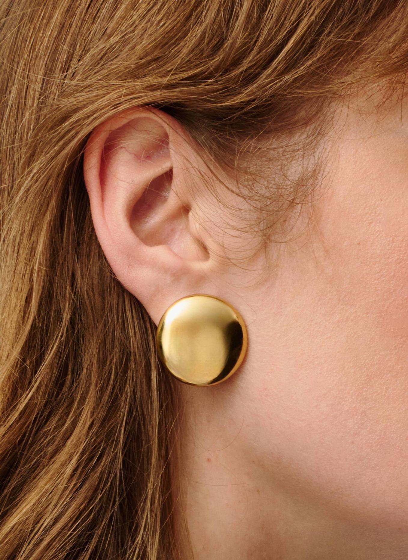 Pompidou Ohrclips MAJA by GLAMBOU: GOLD