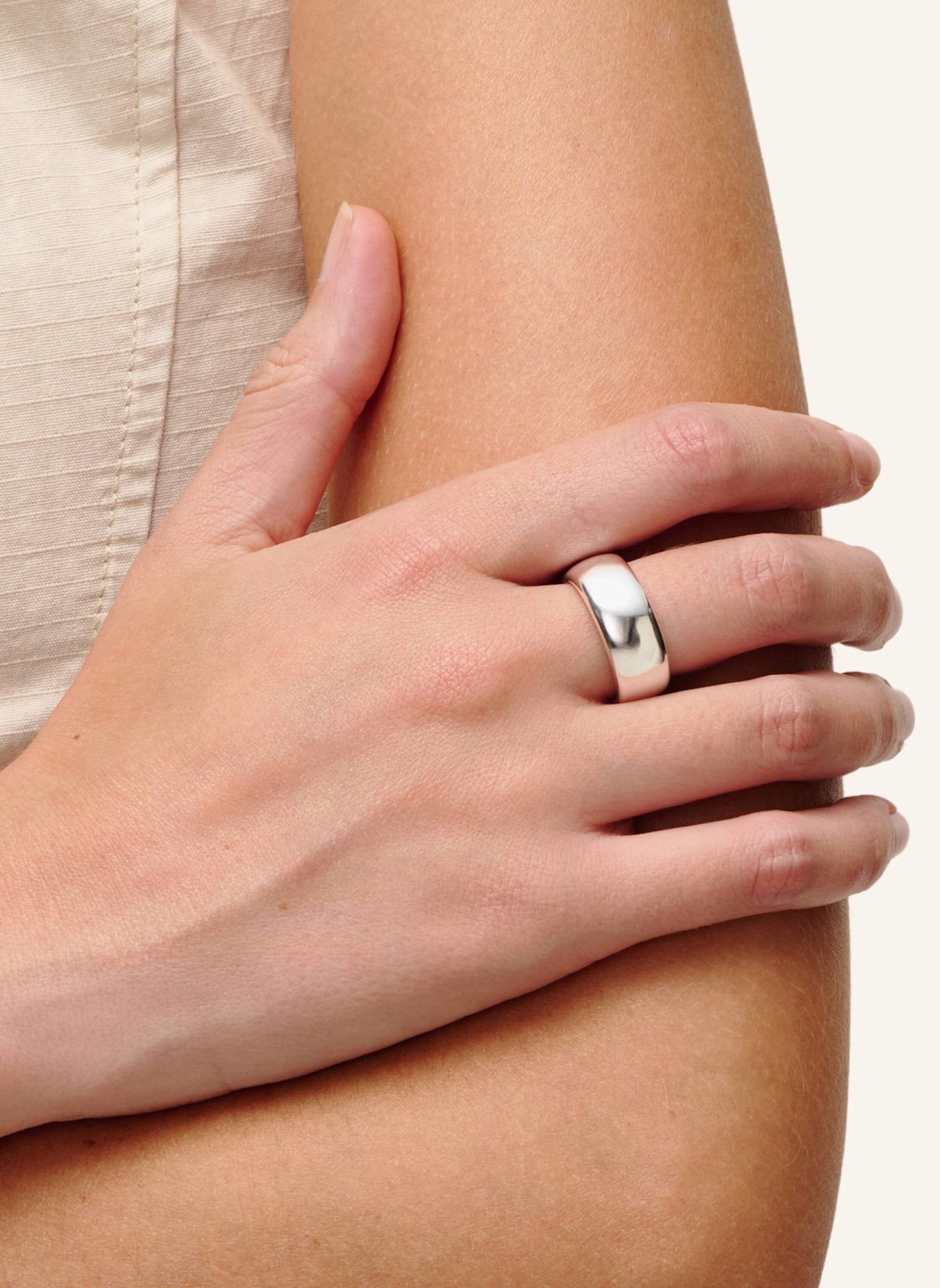 Pompidou Ringe NOOR by GLAMBOU: SILBER