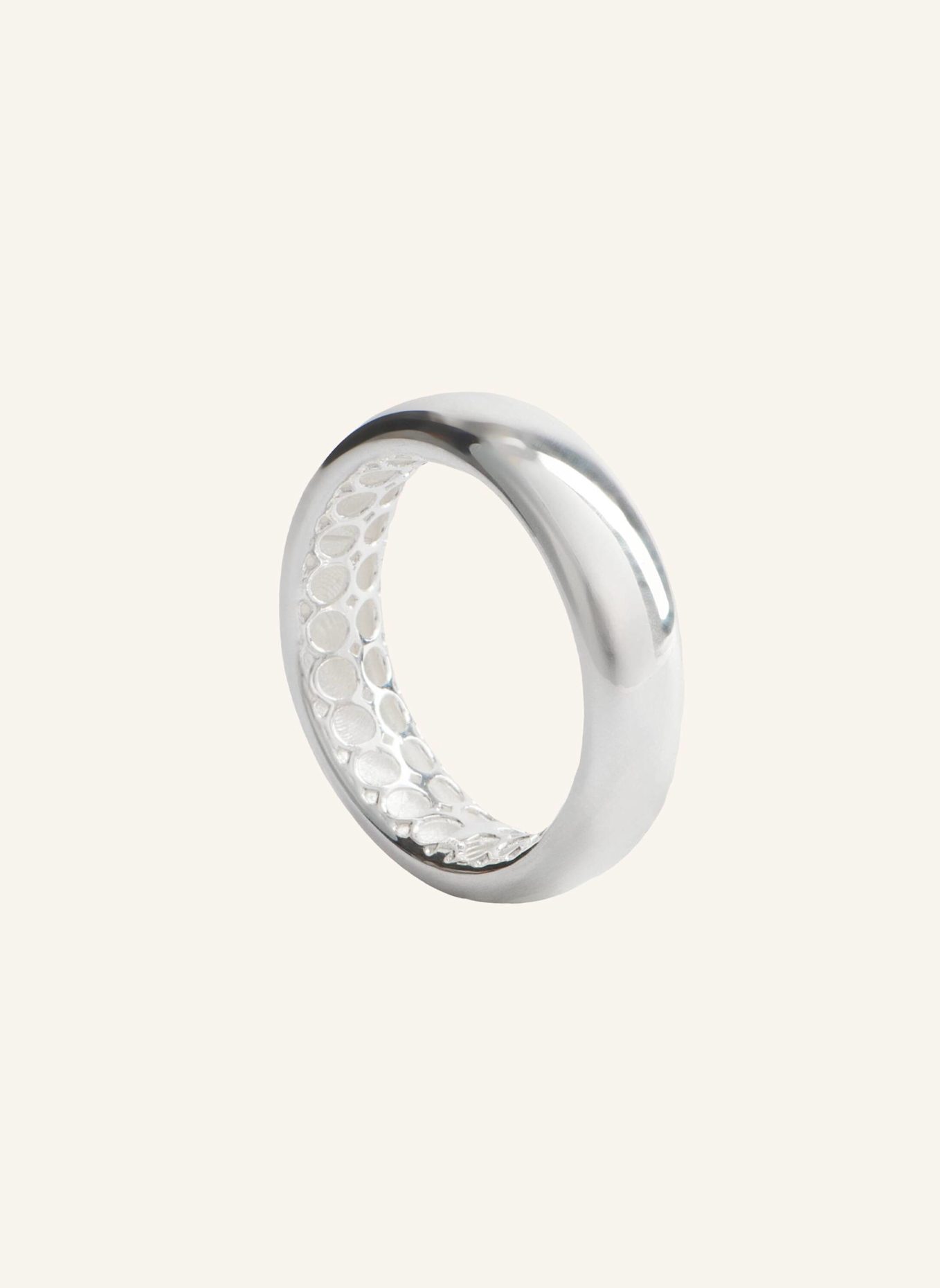 Pompidou Ringe ELLA by GLAMBOU: SILBER