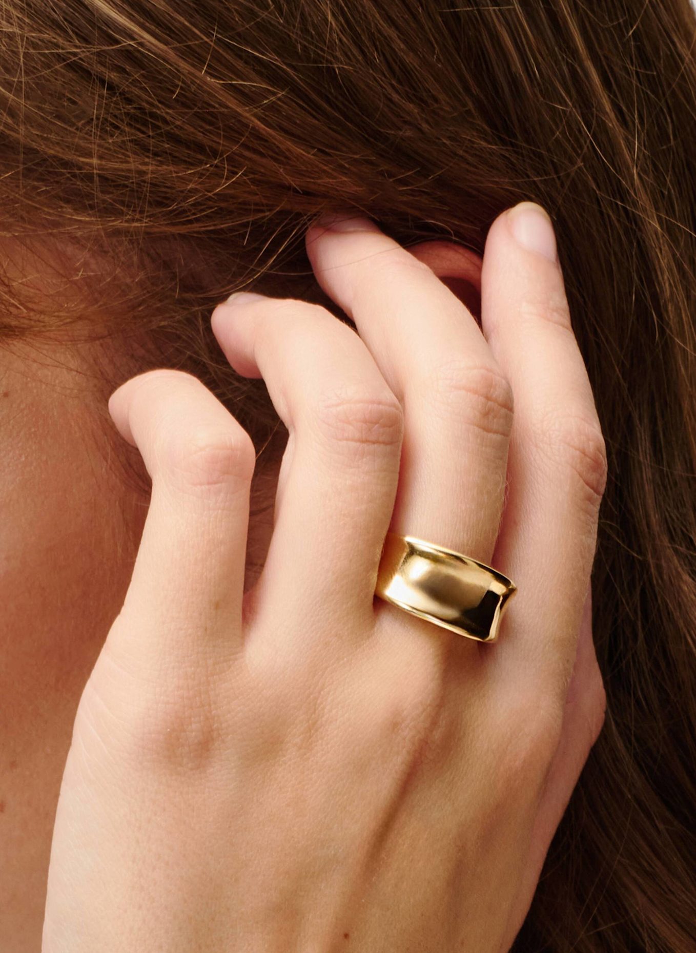 Pompidou Ringe KIRAN by GLAMBOU: GOLD