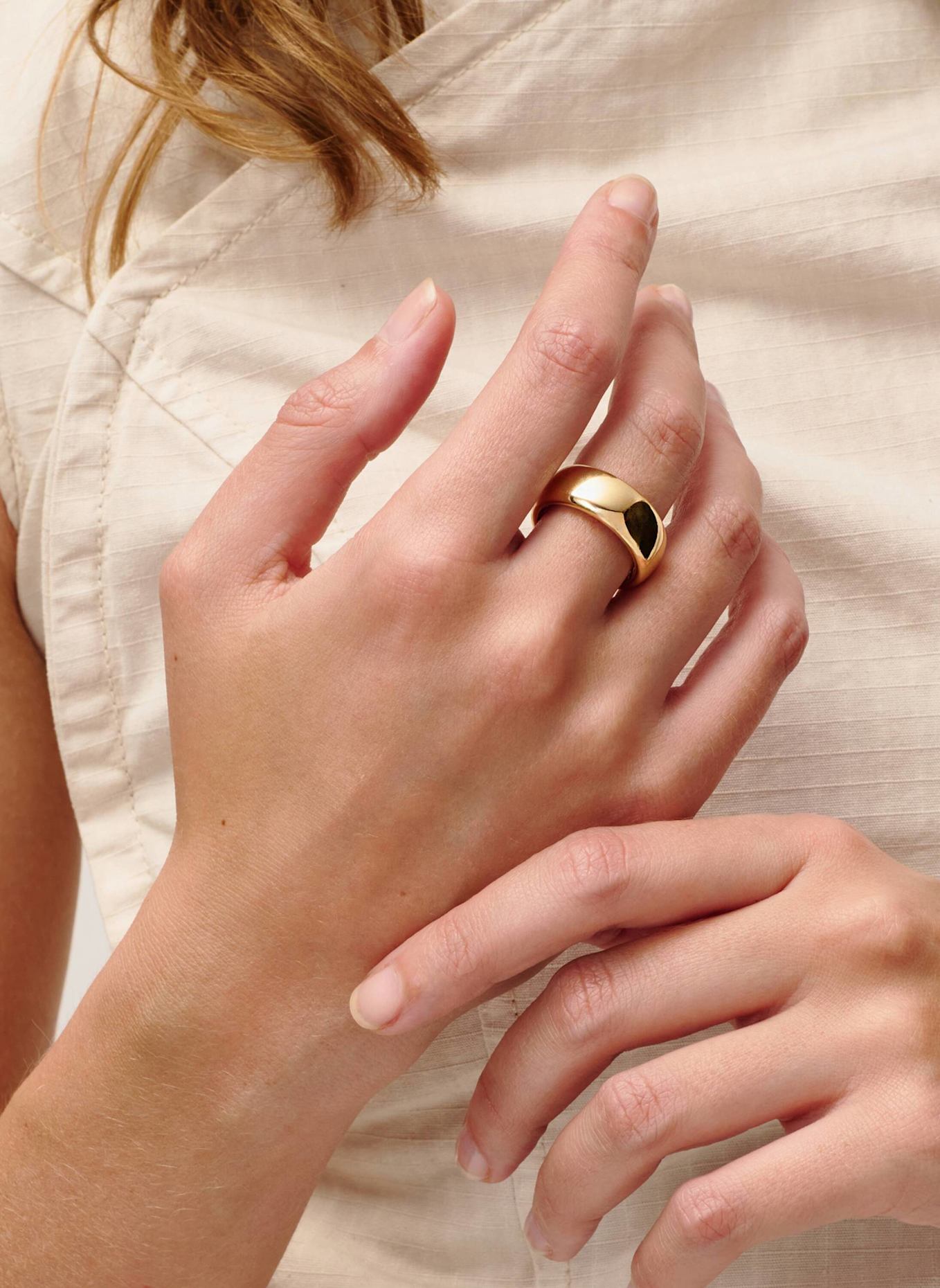 Pompidou Ringe NOOR by GLAMBOU: GOLD