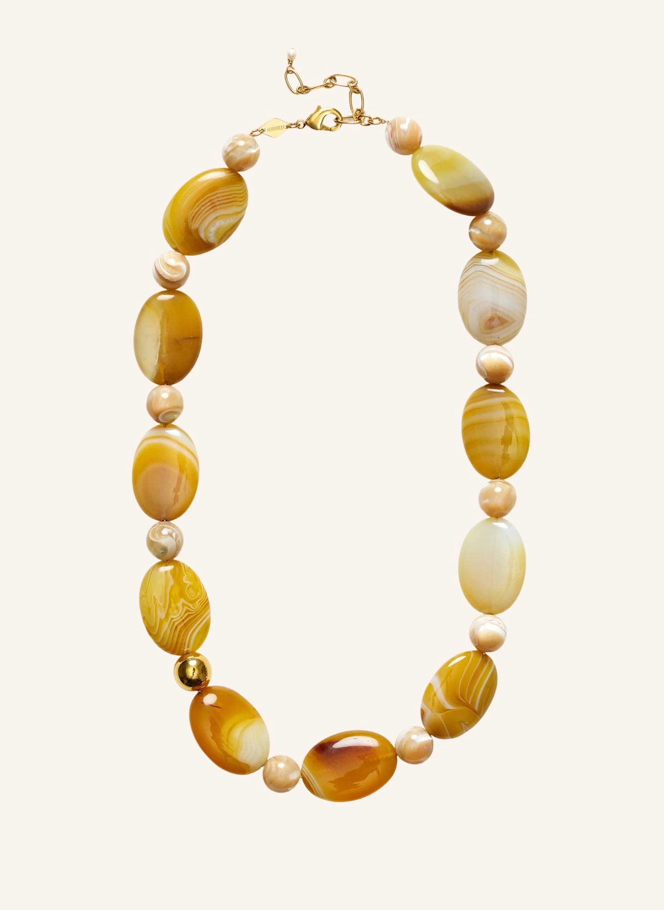 ANNI LU Halskette DESERT DREAMER BUTTERSCOTCH by GLAMBOU: GOLD