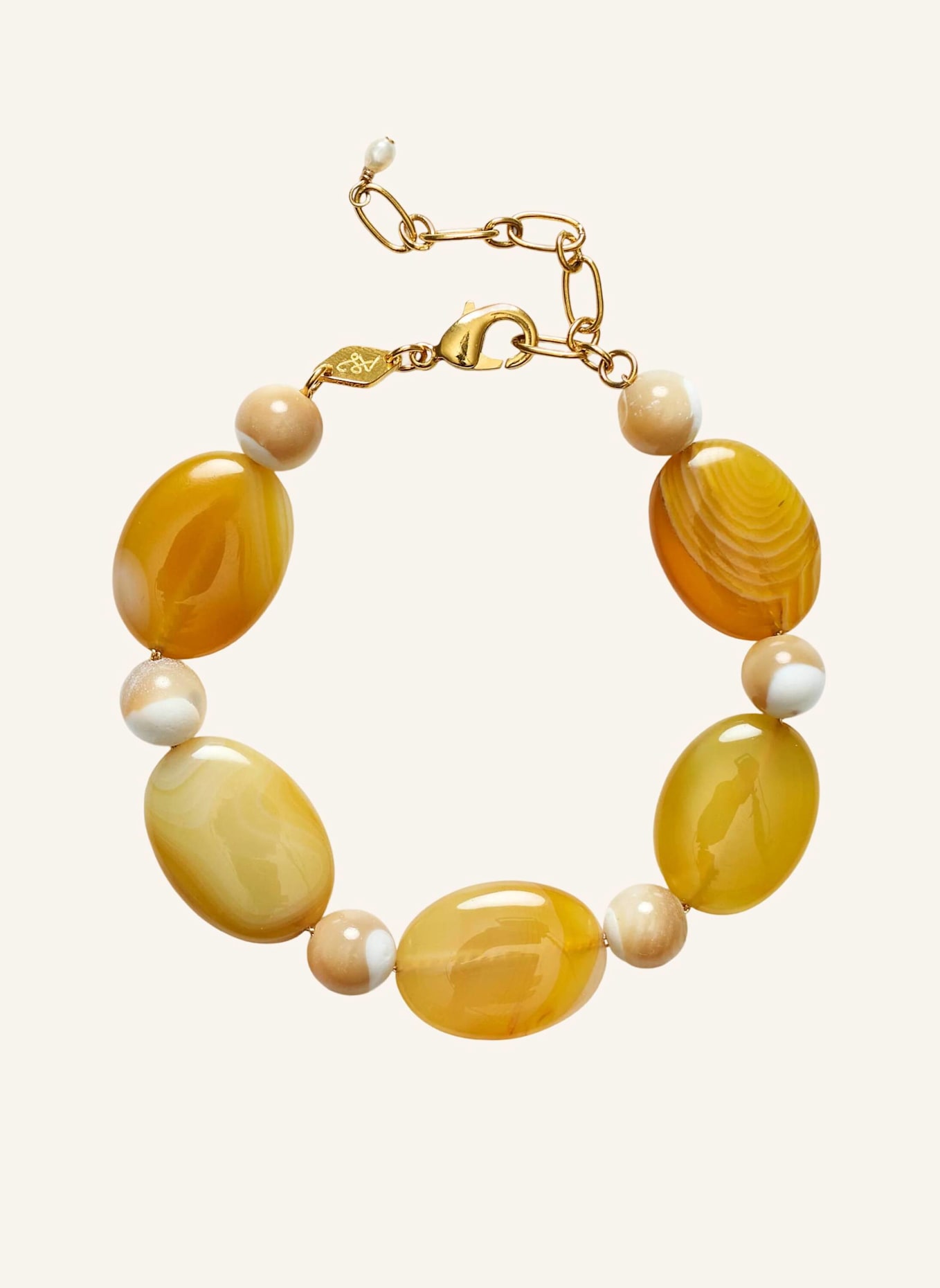 ANNI LU Armband DESERT DREAMER BUTTERSCOTCH by GLAMBOU: GOLD