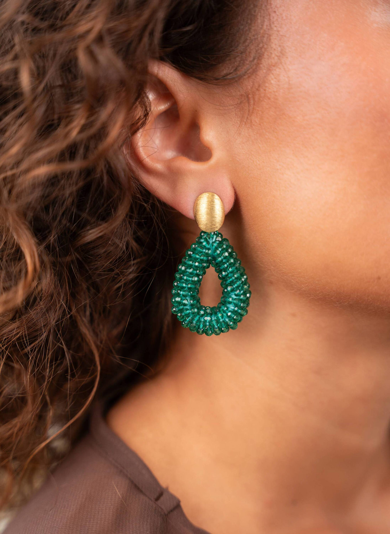 LOTT.gioielli Ohrringe BERRY DROP S LIGHT OCEAN by GLAMBOU: GOLD