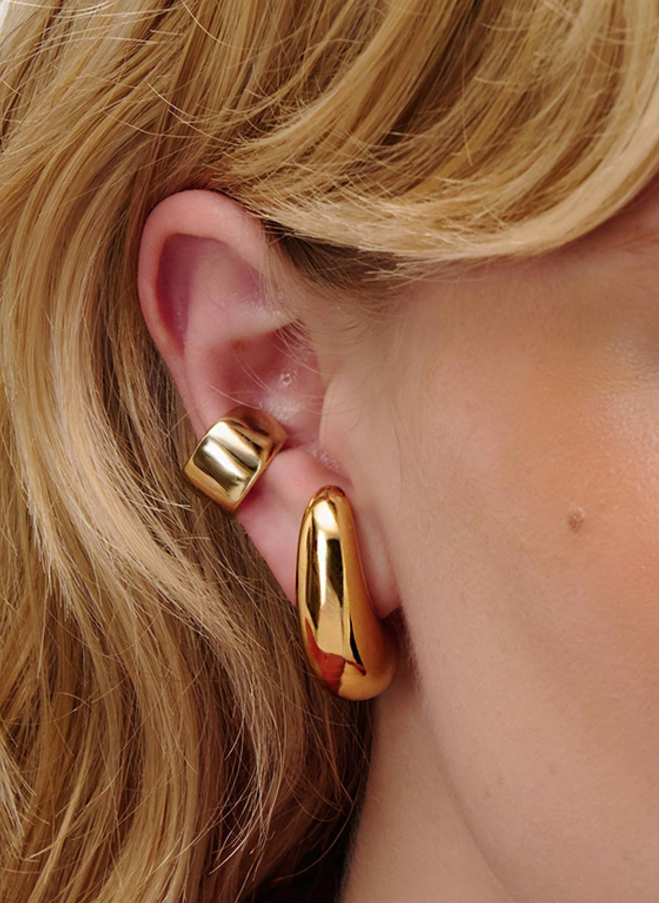 OHH LUILU Single Earcuff KIRSTIN by GLAMBOU: GOLD