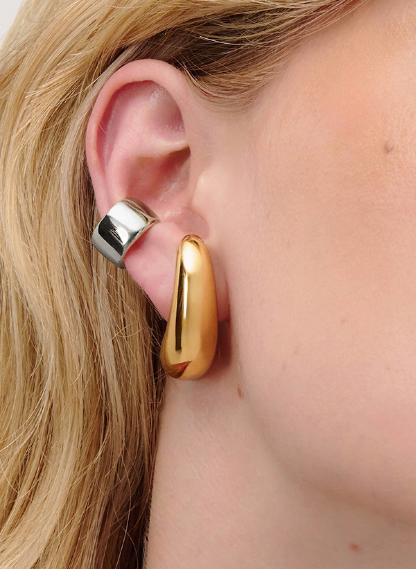 OHH LUILU Single Earcuff KIRSTIN by GLAMBOU: SILBER