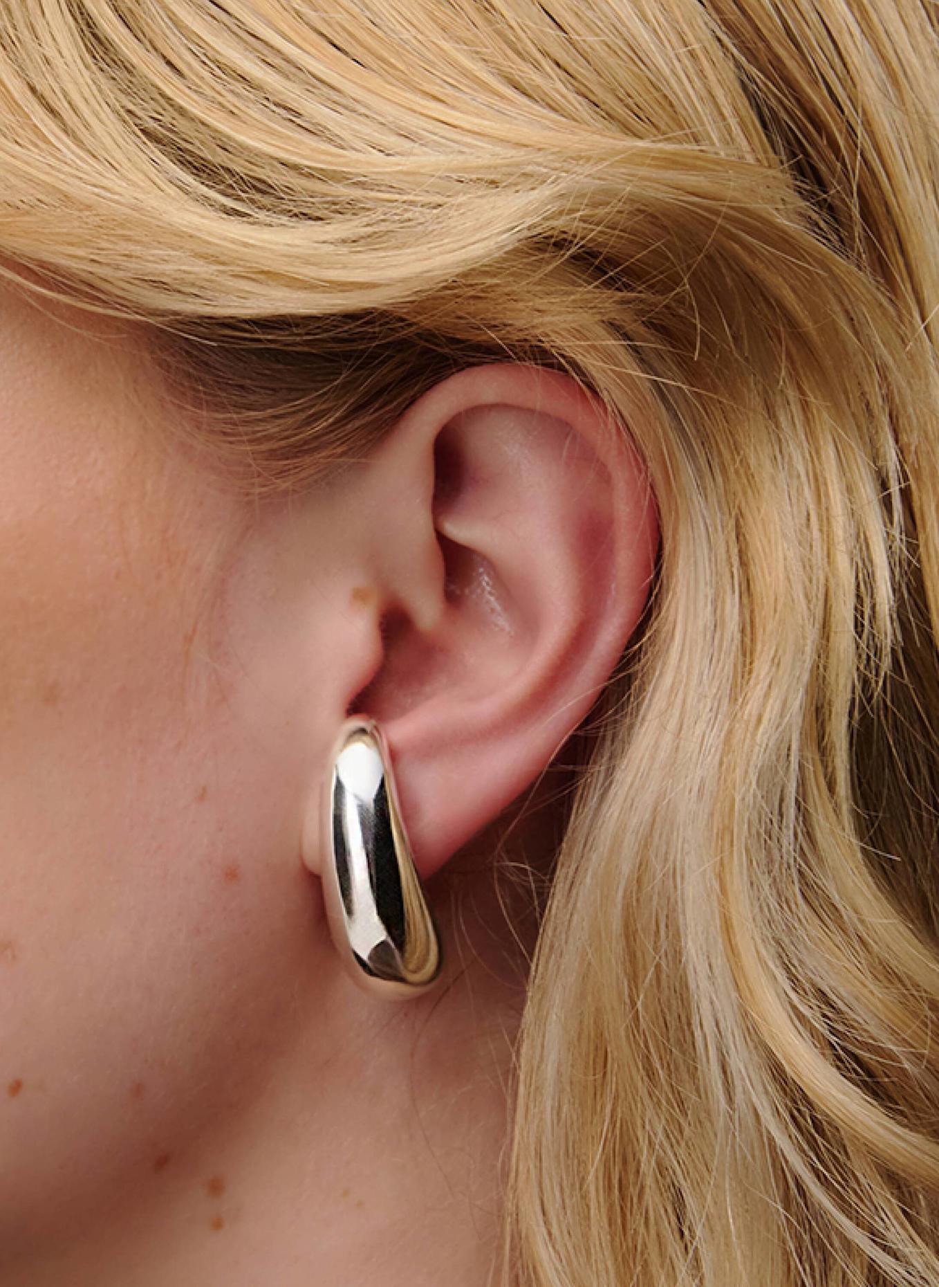 OHH LUILU Single-Ohrring AMARA STUD by GLAMBOU: SILBER