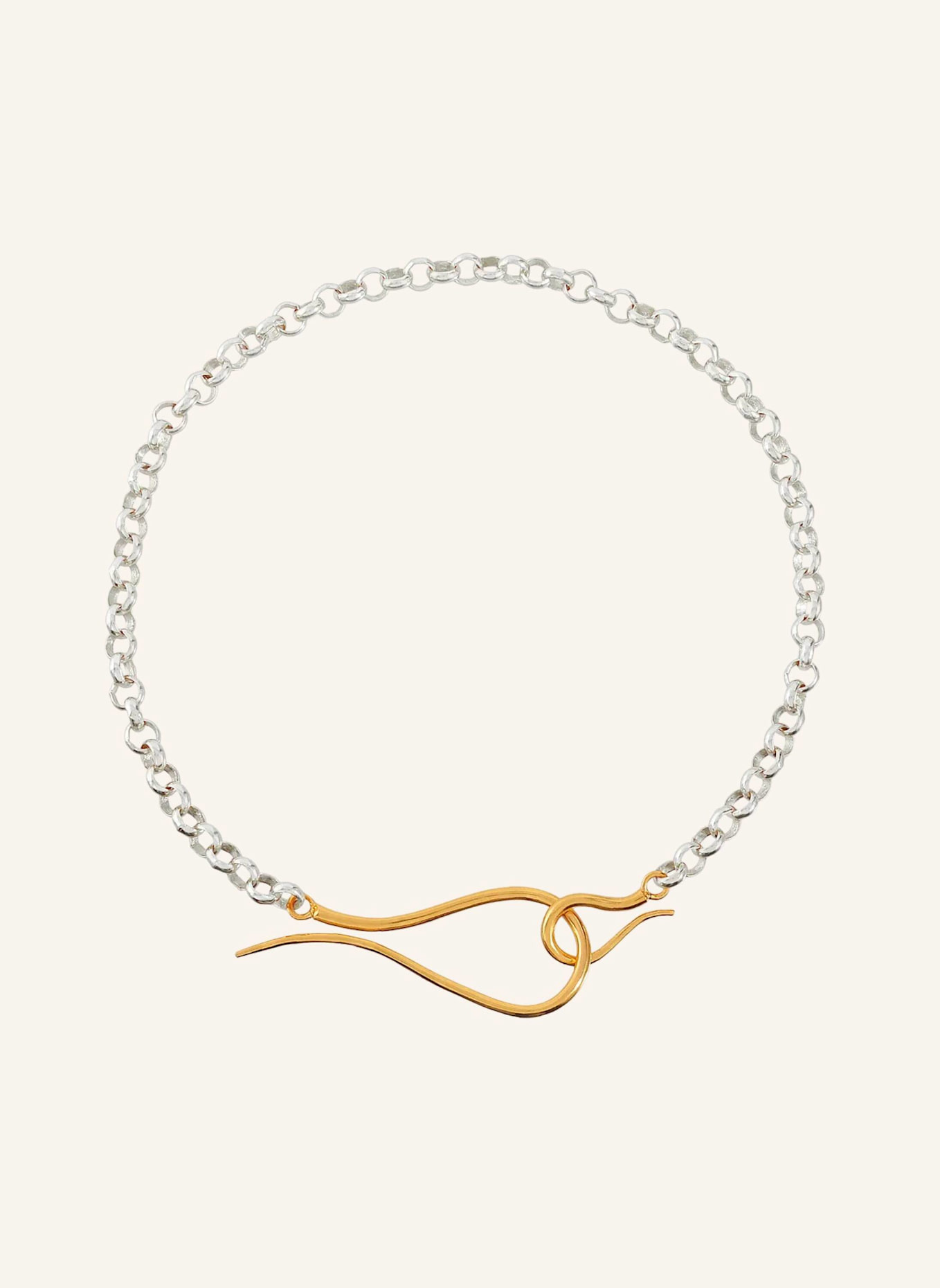 Shyla London Ketten HOOK NECKLACE MIXED by GLAMBOU: SILBER