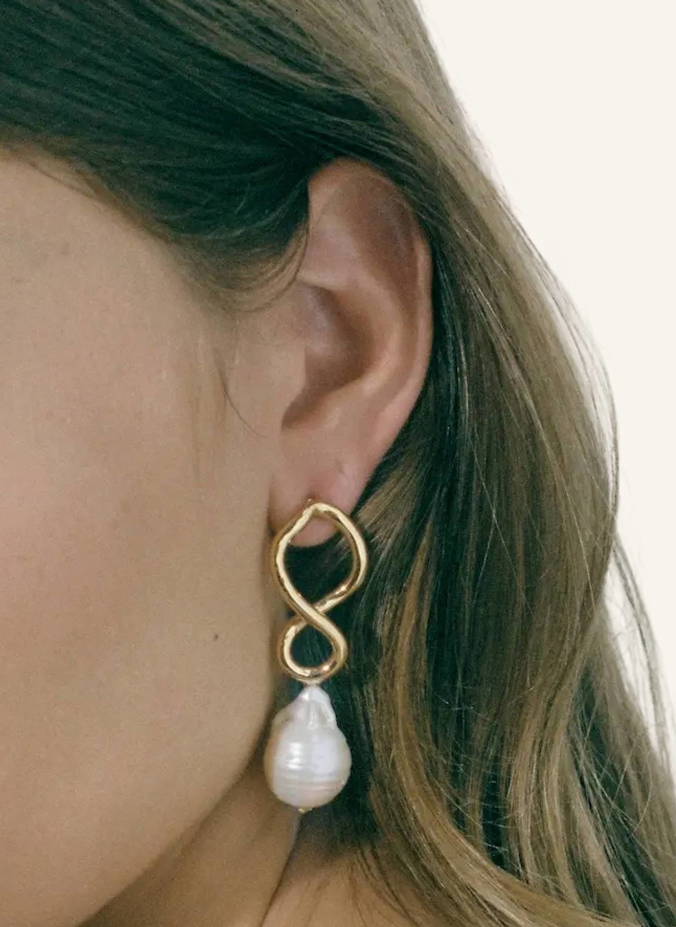 Shyla London Ohrringe CORSICA EARRINGS CHAMPAGNE by GLAMBOU: GOLD