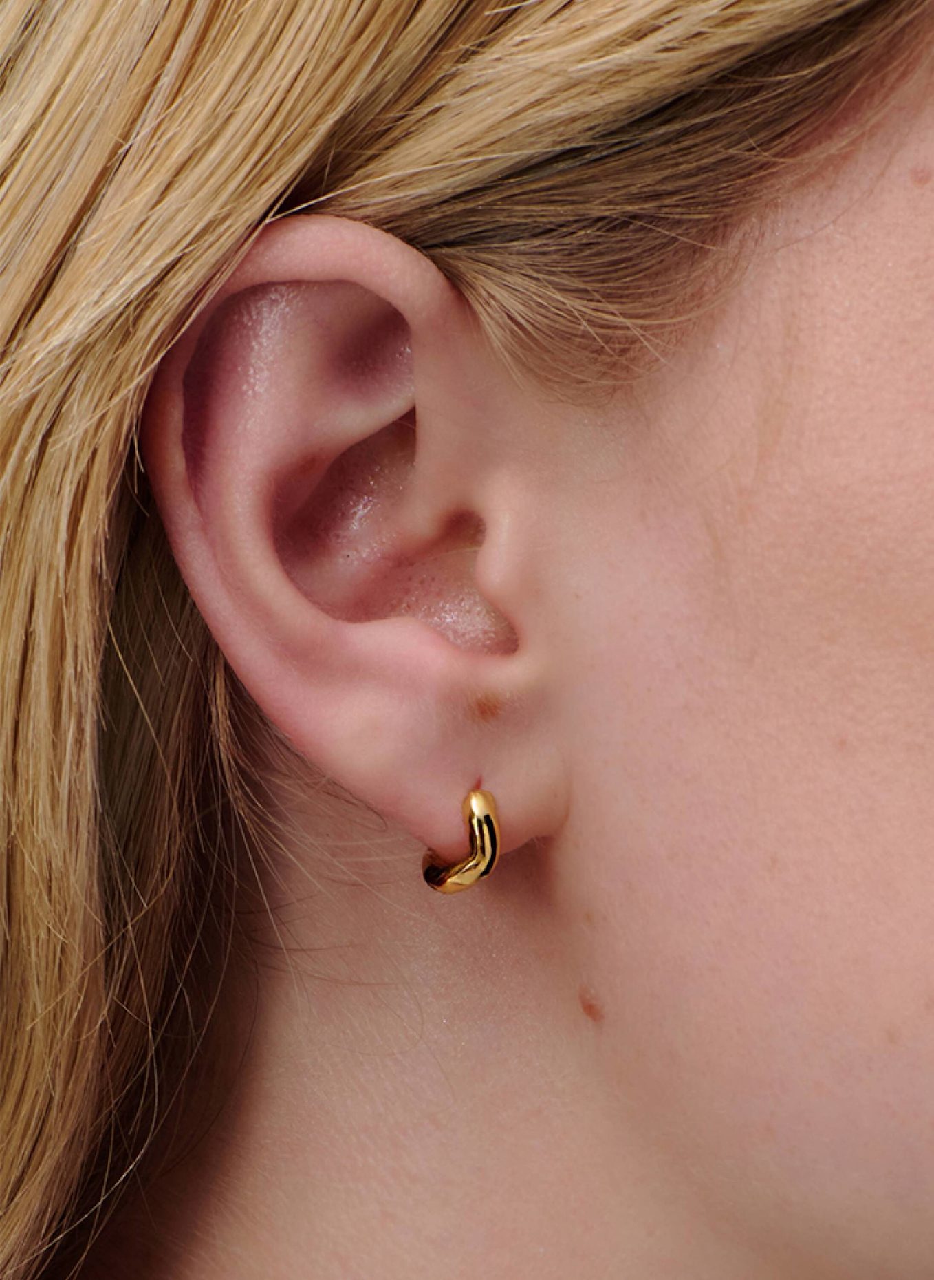 OHH LUILU Kreolen LEAH by GLAMBOU: GOLD